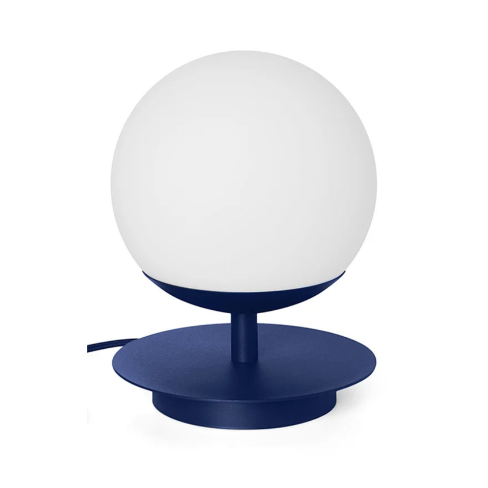 PLAT table lamp navy blue