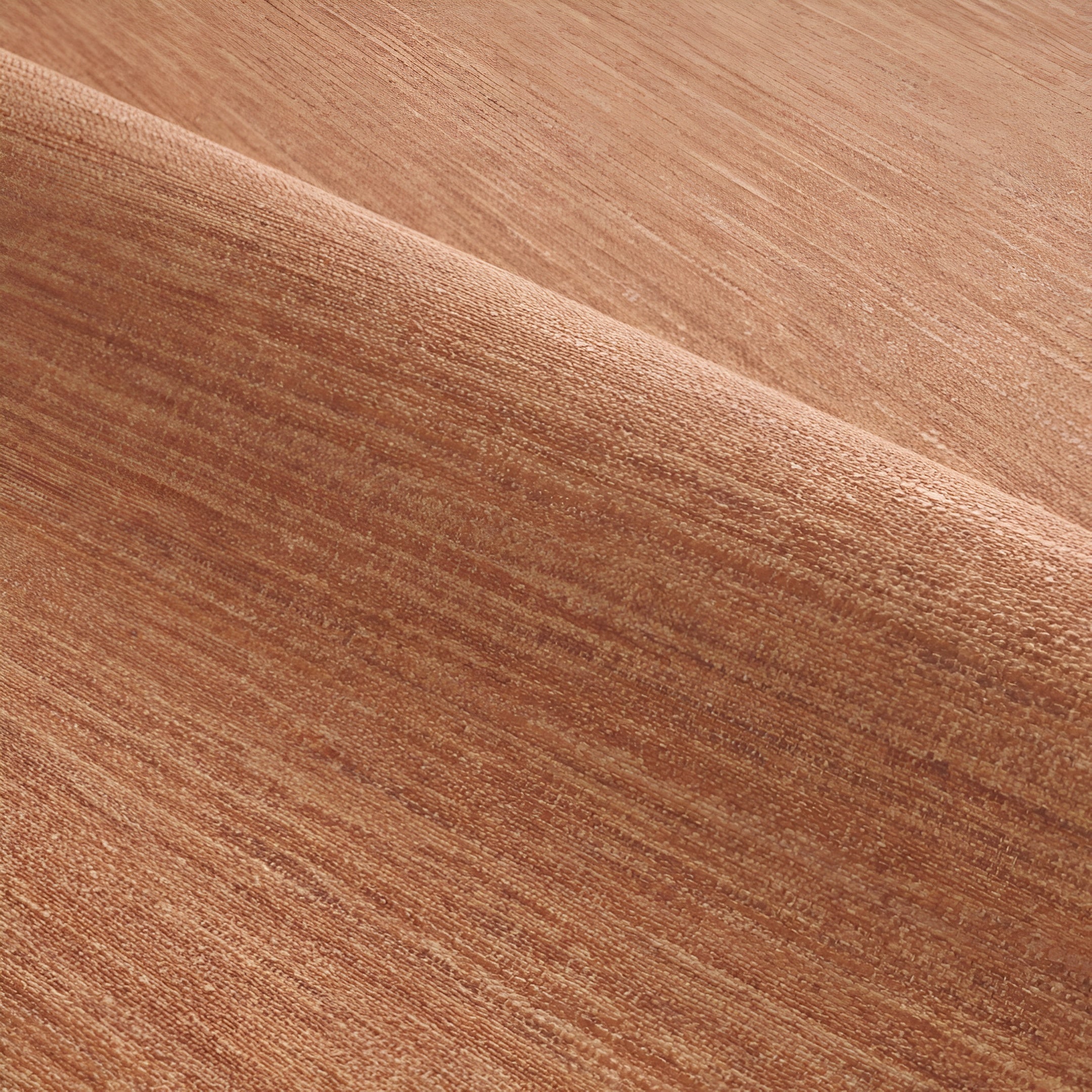 Štruktúrovaná tapeta napodobňujúca plátno OCCITAN - TERRE DE SIENNE terakota s bronzom