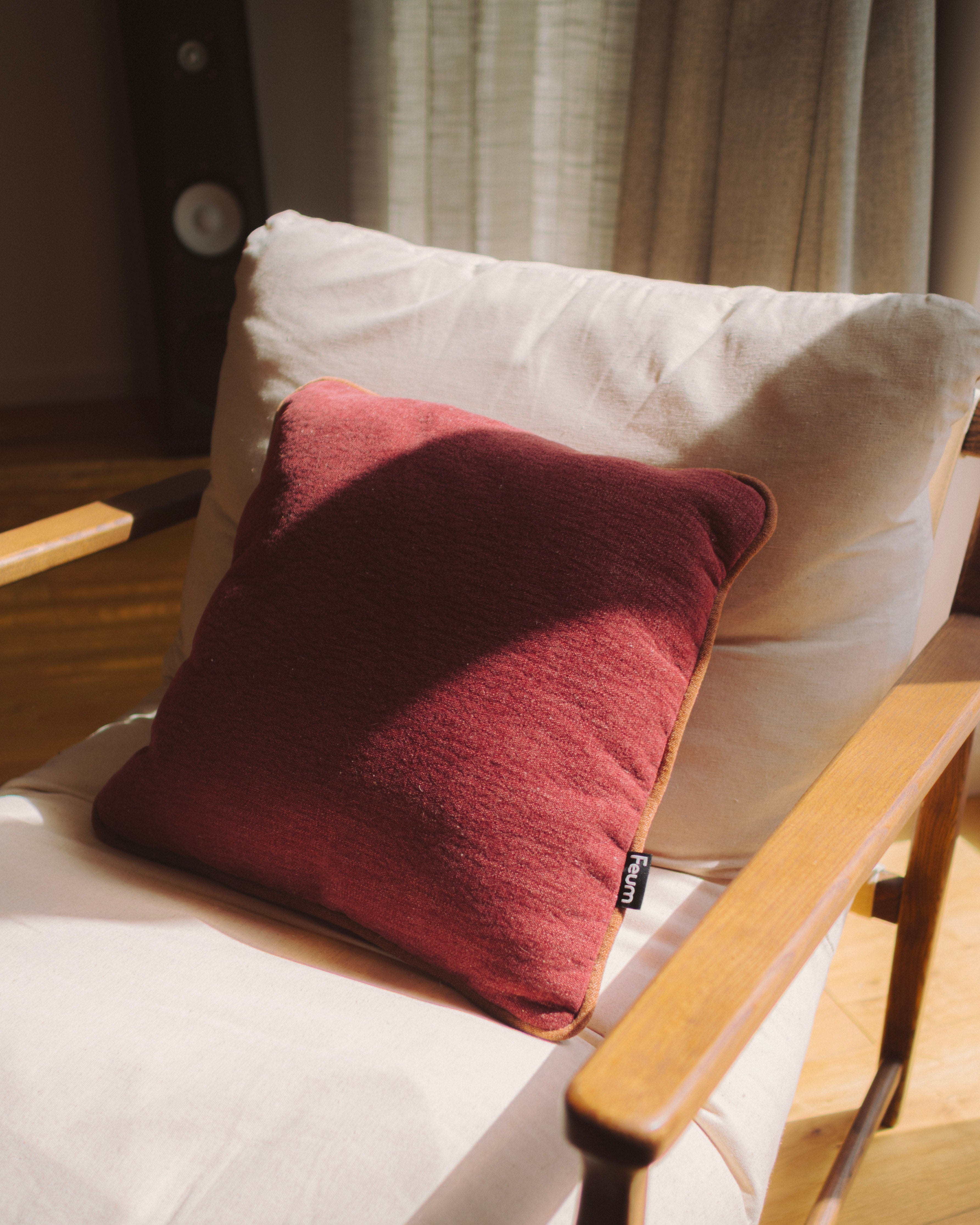 MIU Cushion in Crimson Red