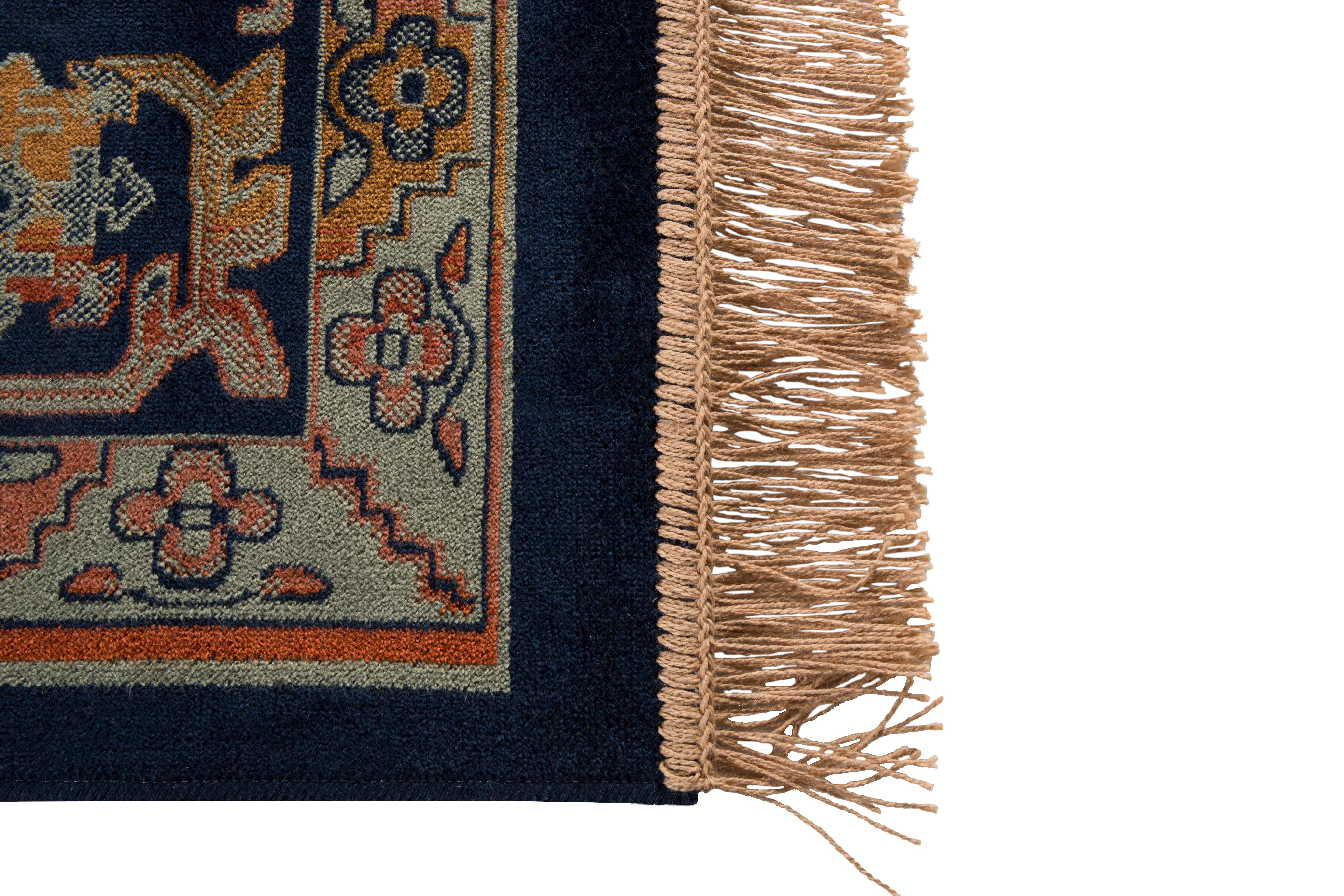 Carpet Raz 160x230 Green White Label Living Eye on Design