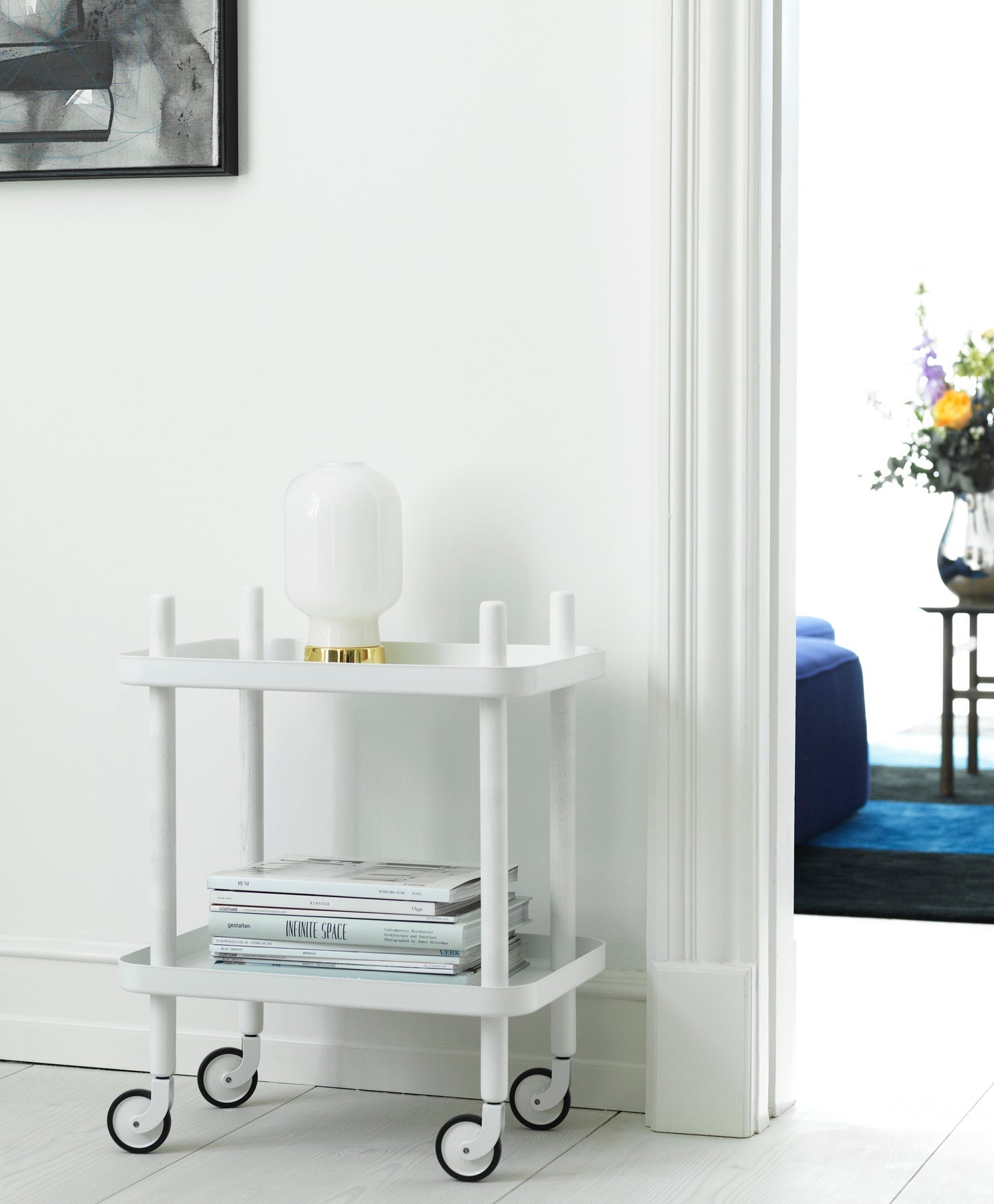 BLOCK white wheelchair