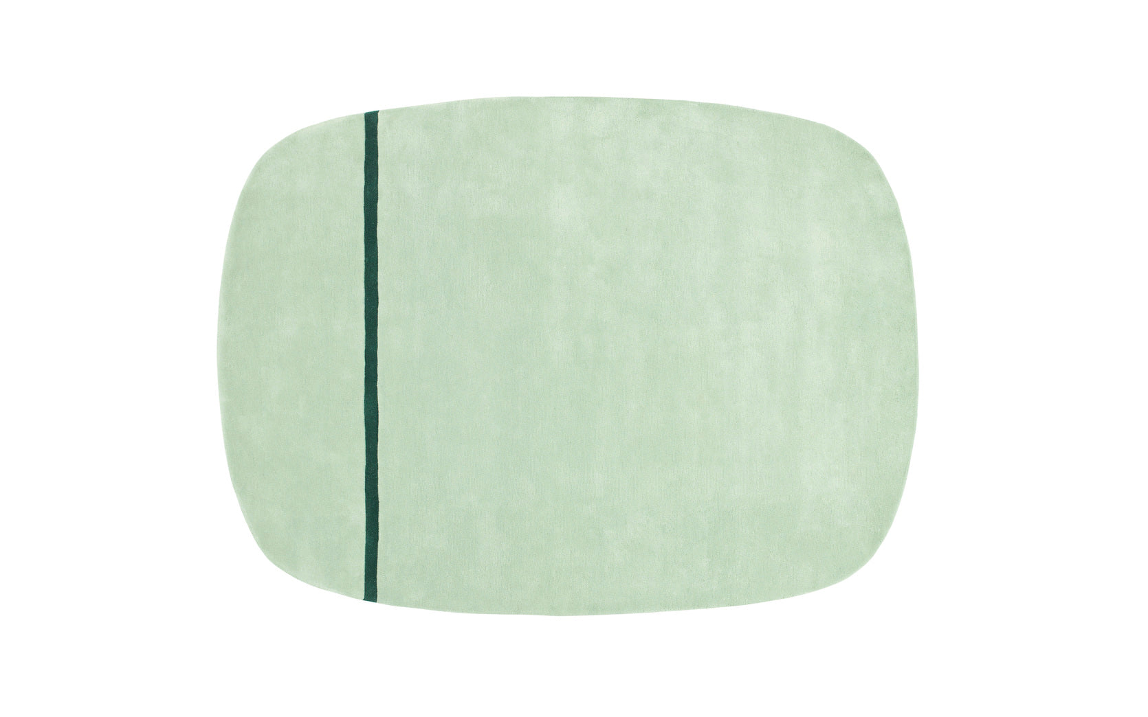 OVAL rug OONA green