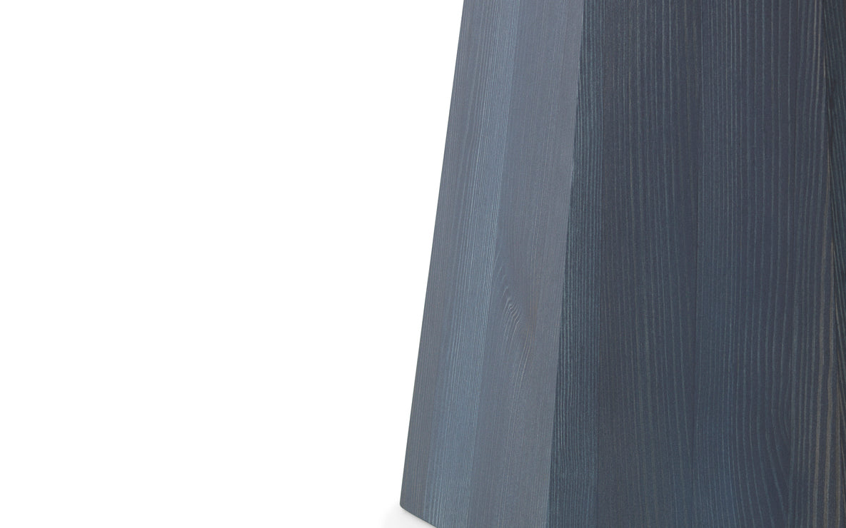 Pine navy blue coffee table