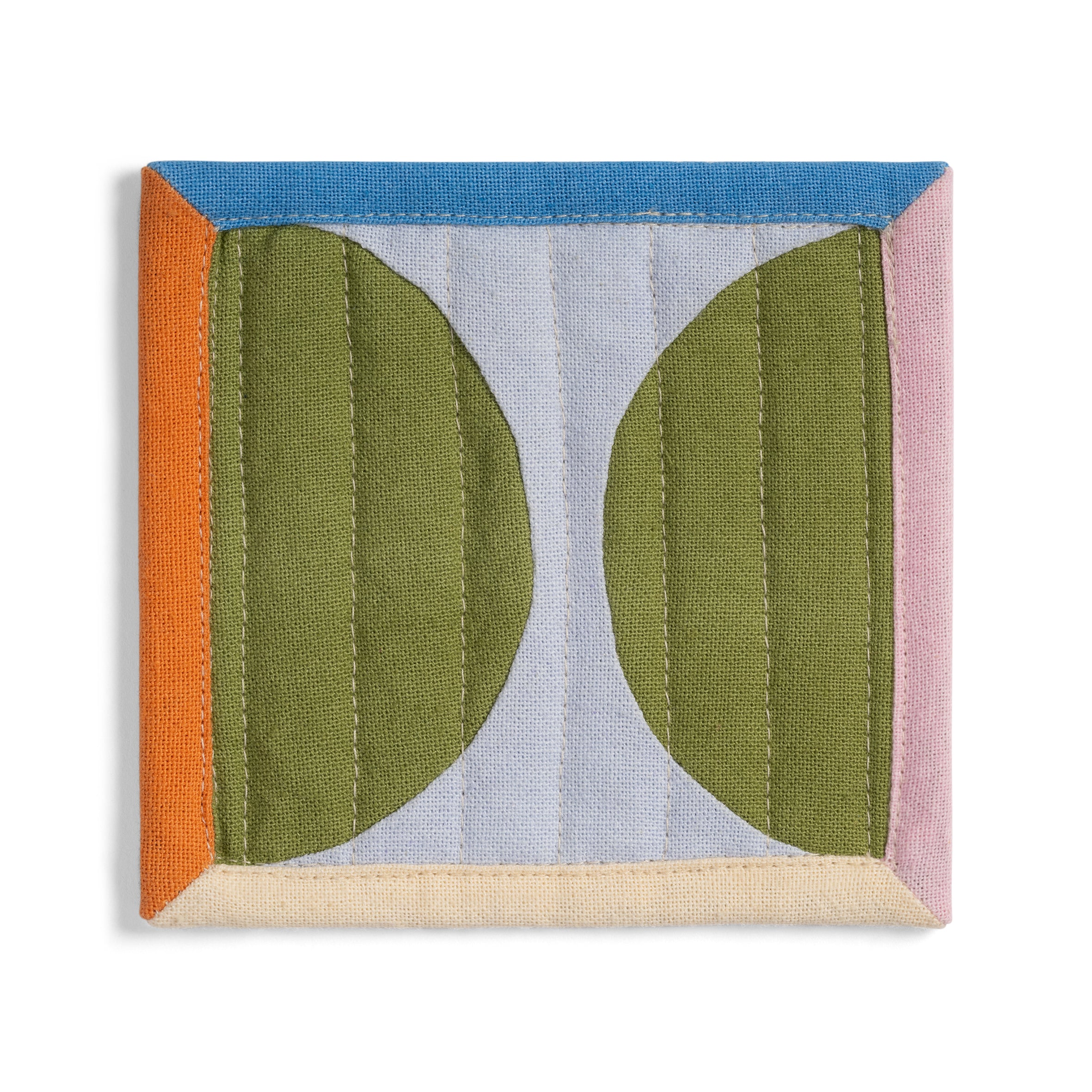 Súprava podložiek pod hrnčeky STITCH farebná