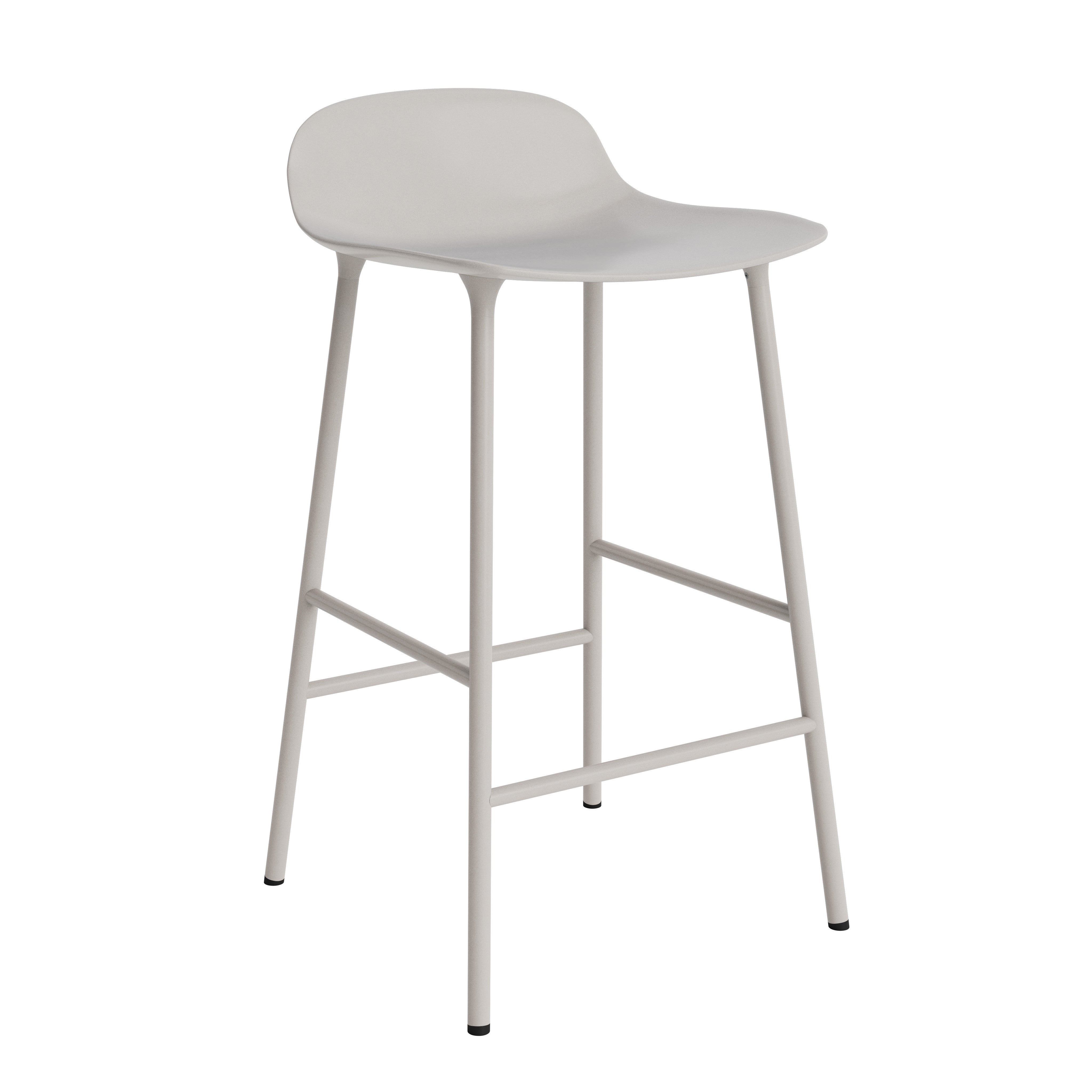 Hocker forms warm gray