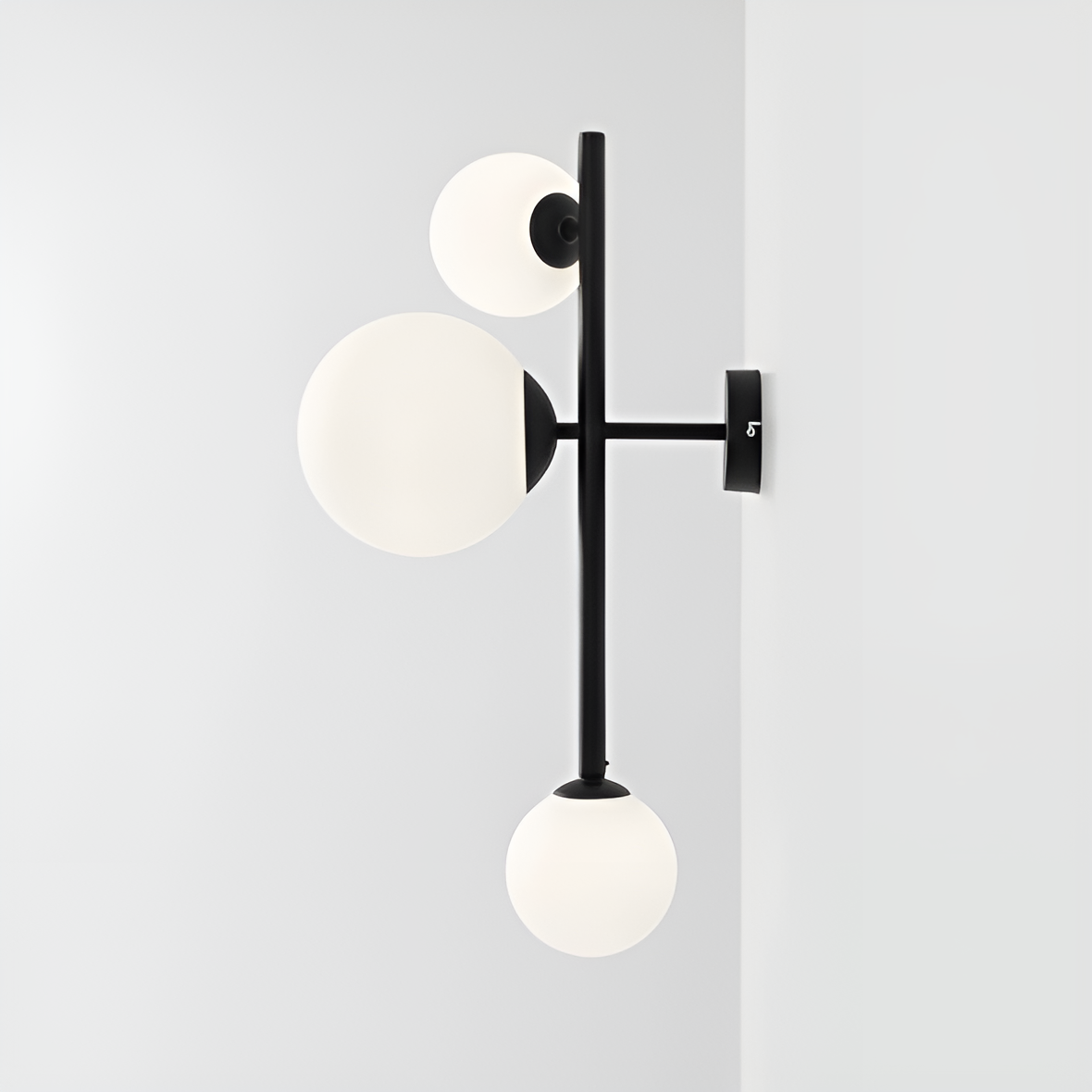 Wall lamp Diona Trio Black
