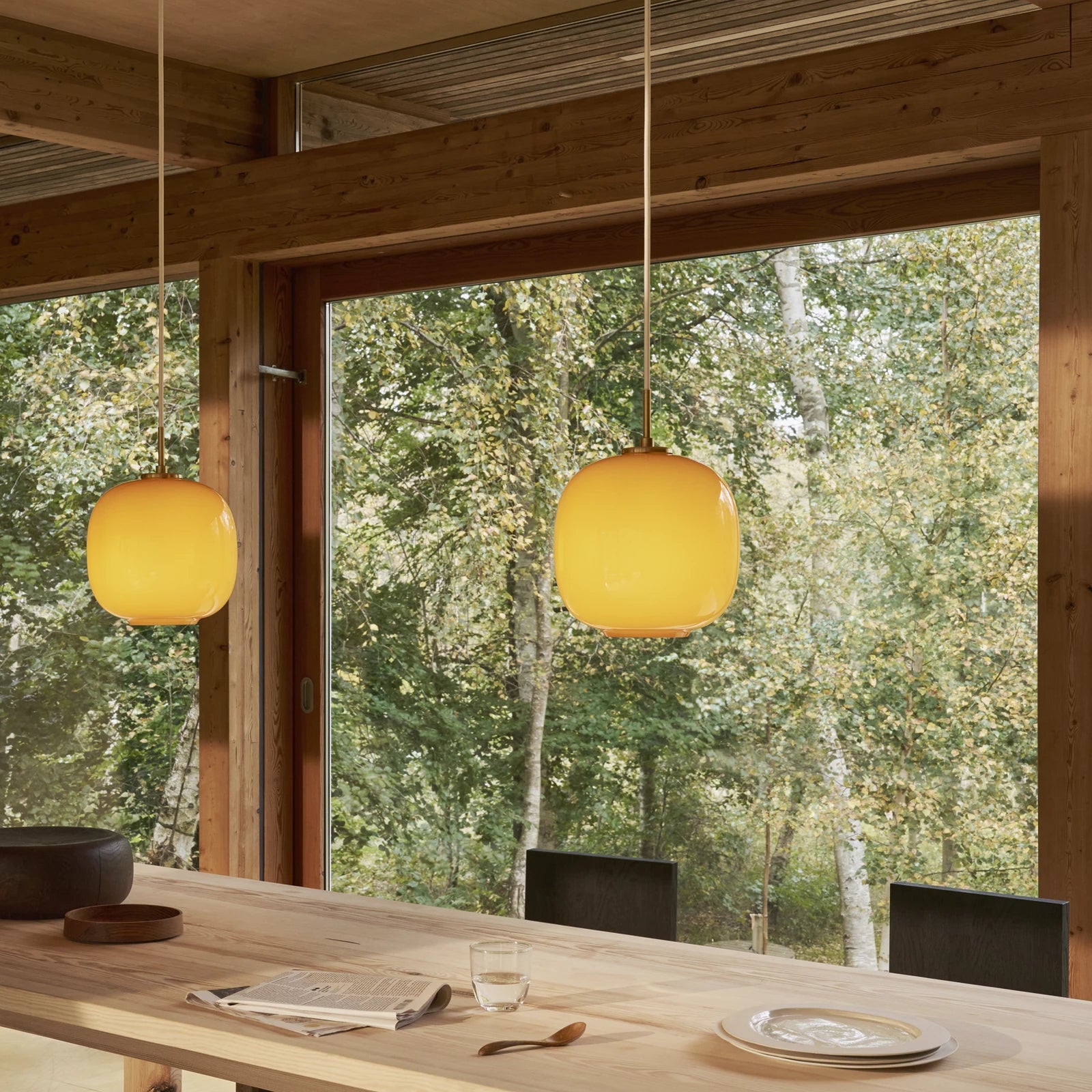 VL 45 Amber Pendant Lamp
