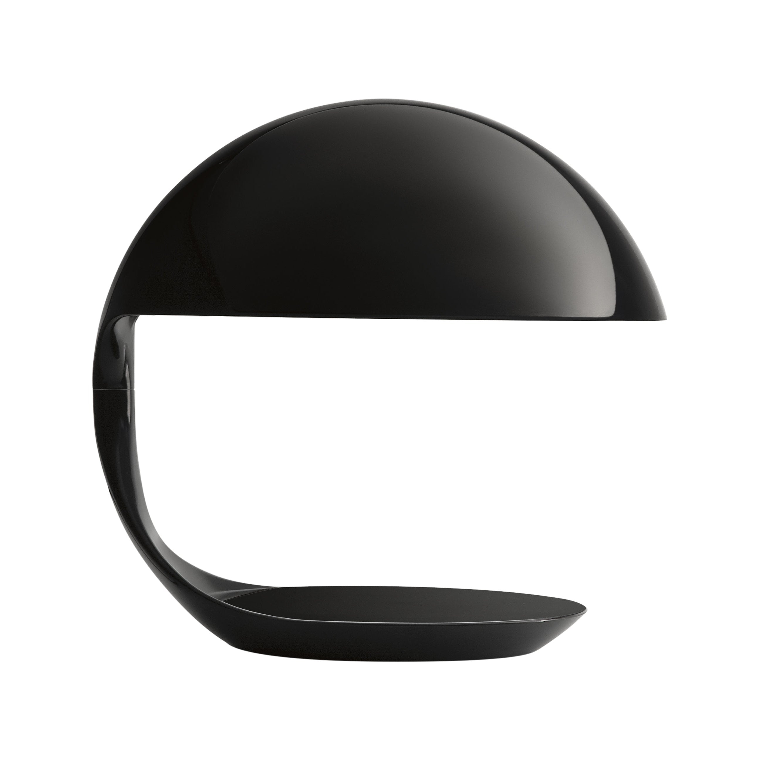 Lampa stolná COBRA lesklá čierna