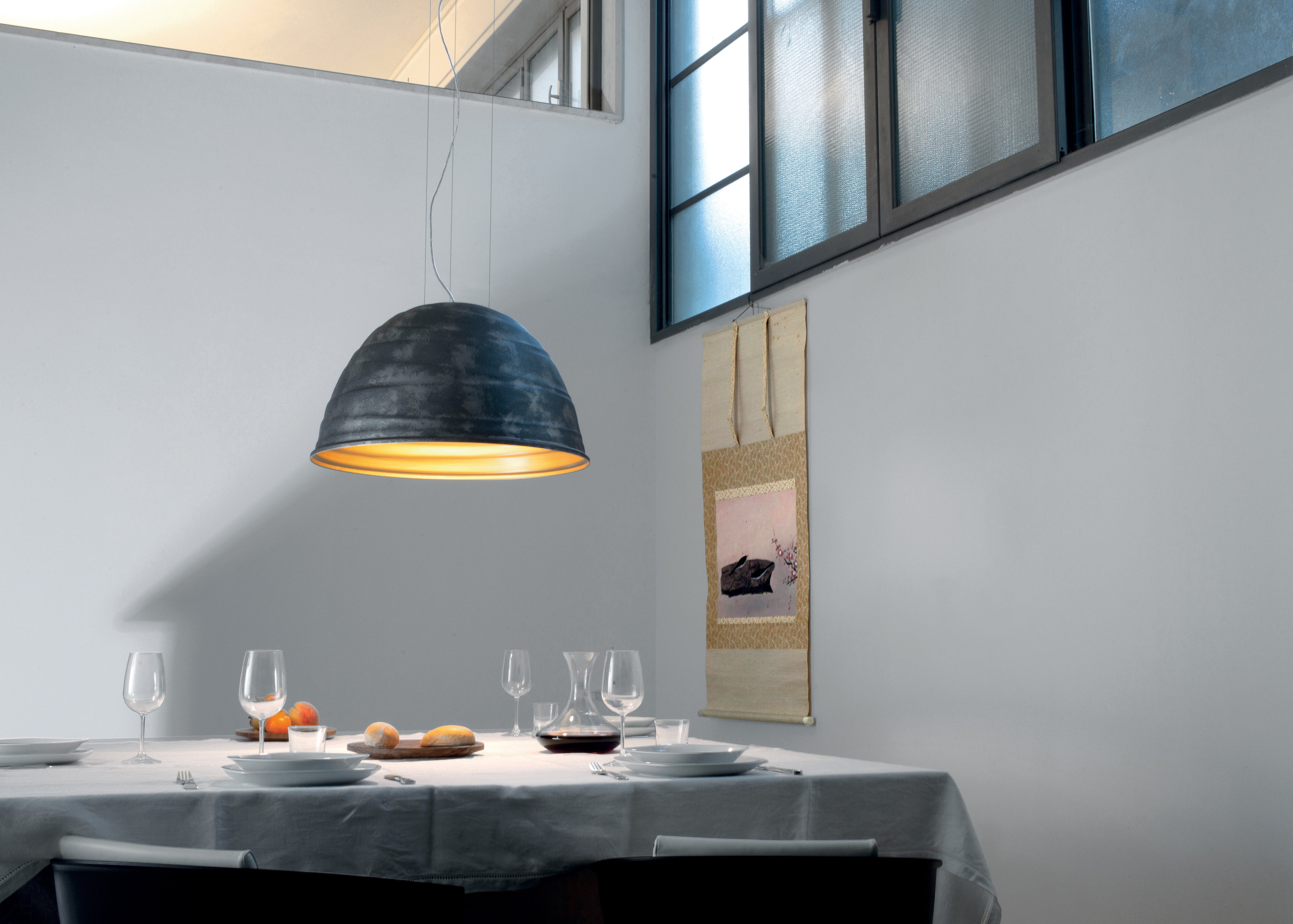 Lampa visiacá BABELE metalická
