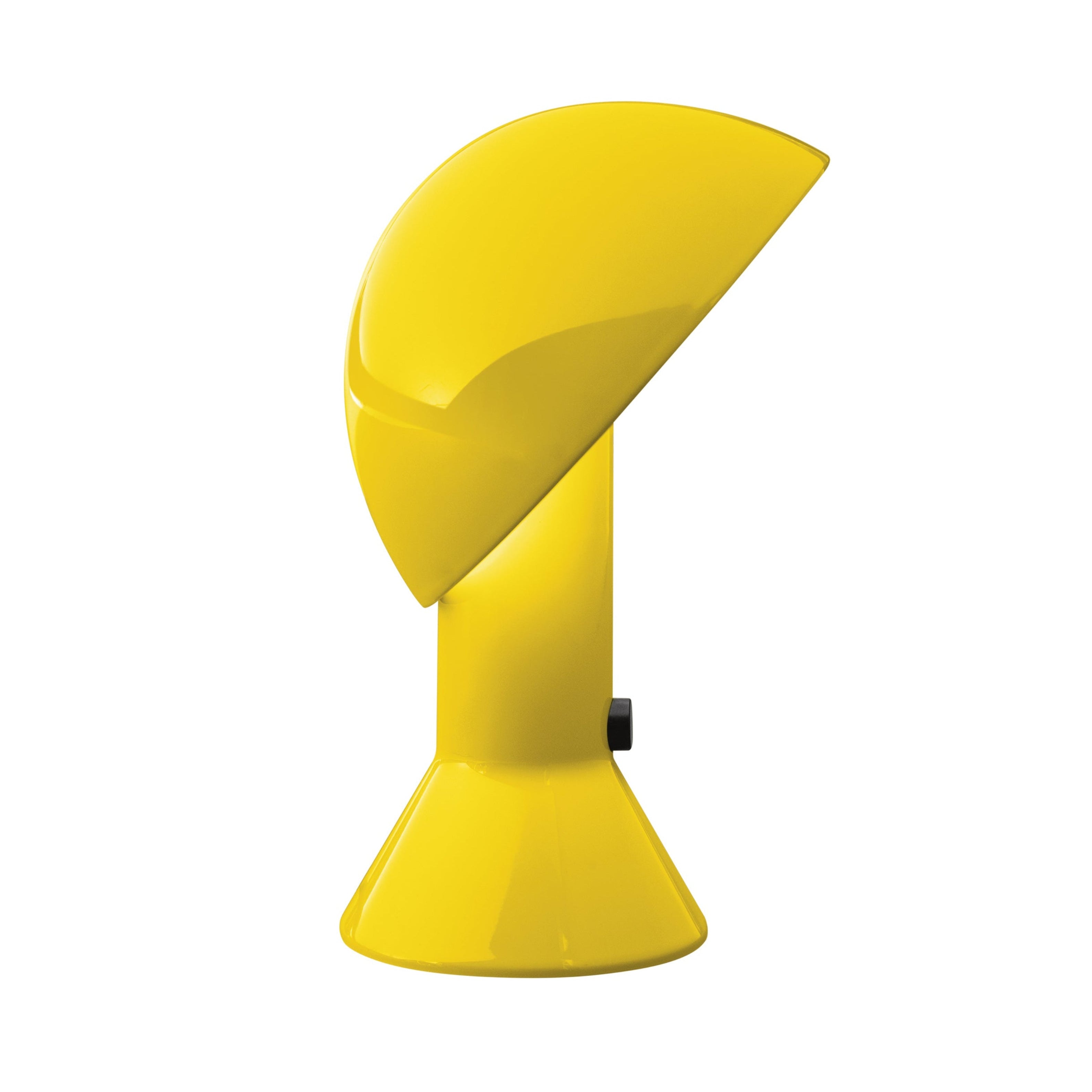 ELMETTO Table Lamp in Glossy Yellow