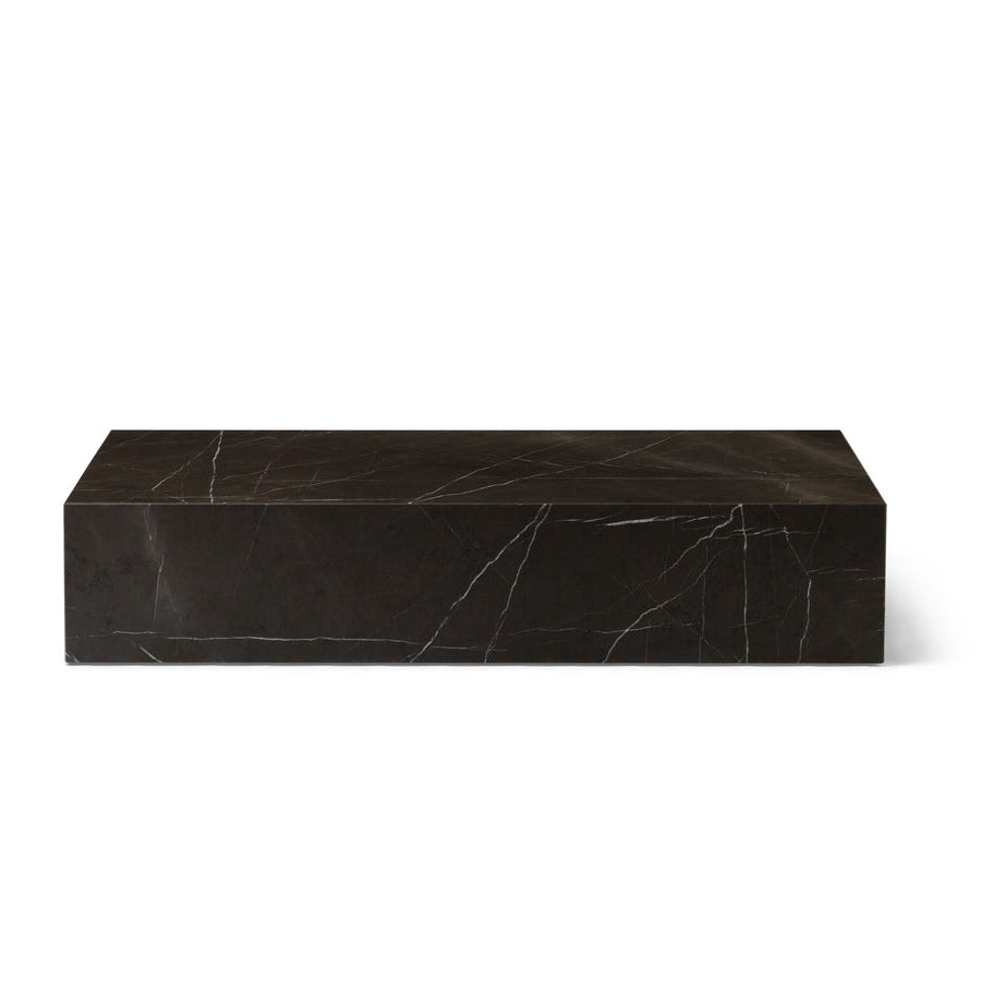 Kávový stolík PLINTH GRAND hnedý mramor