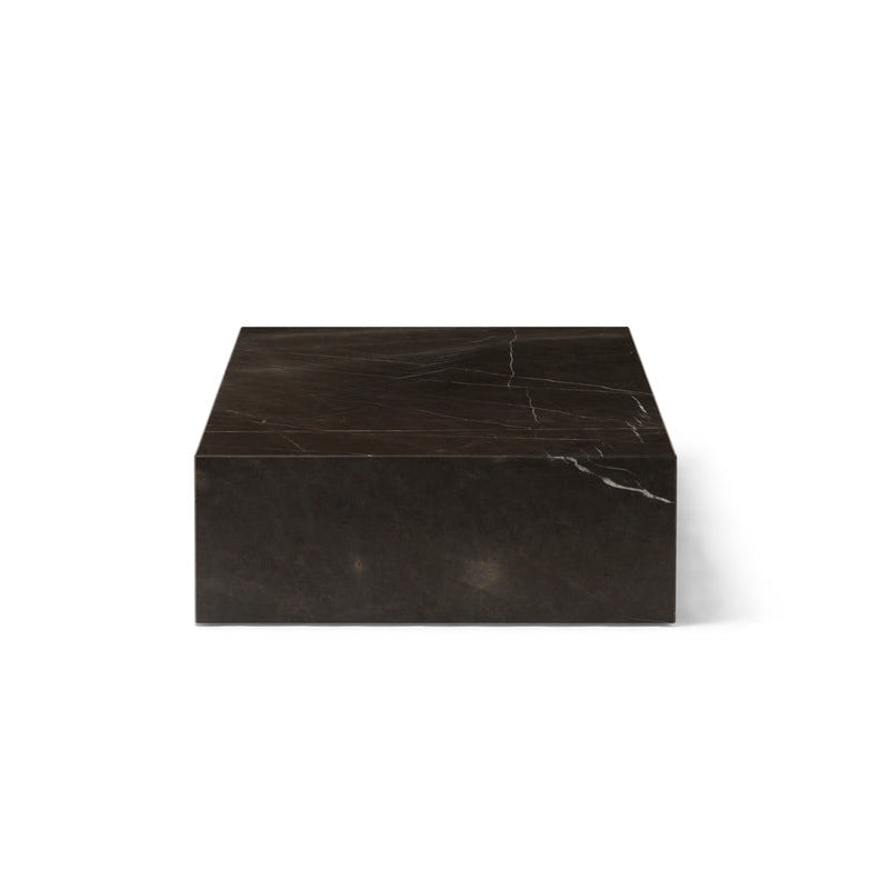 Kávový stolík PLINTH GRAND hnedý mramor