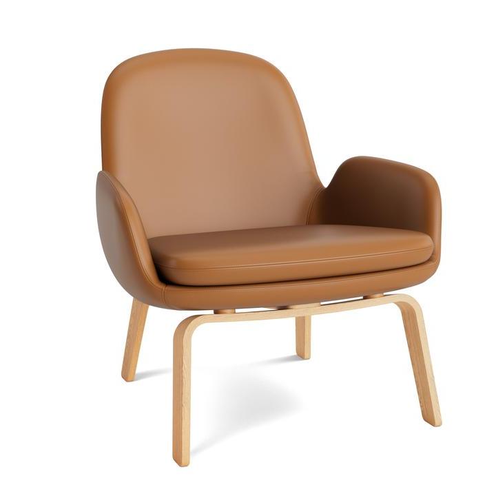 Armchair era low oak base