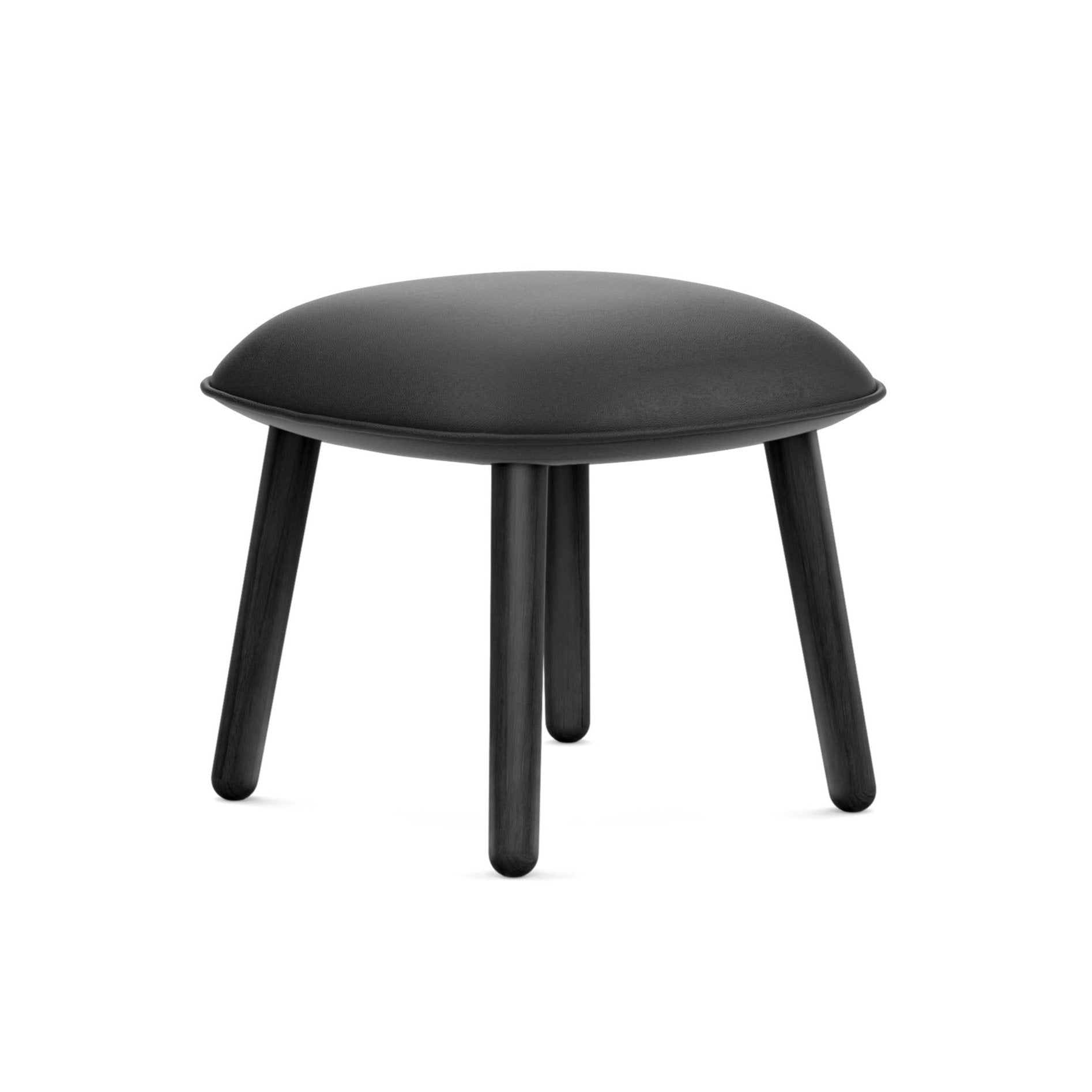 Ace footrest black oak wood