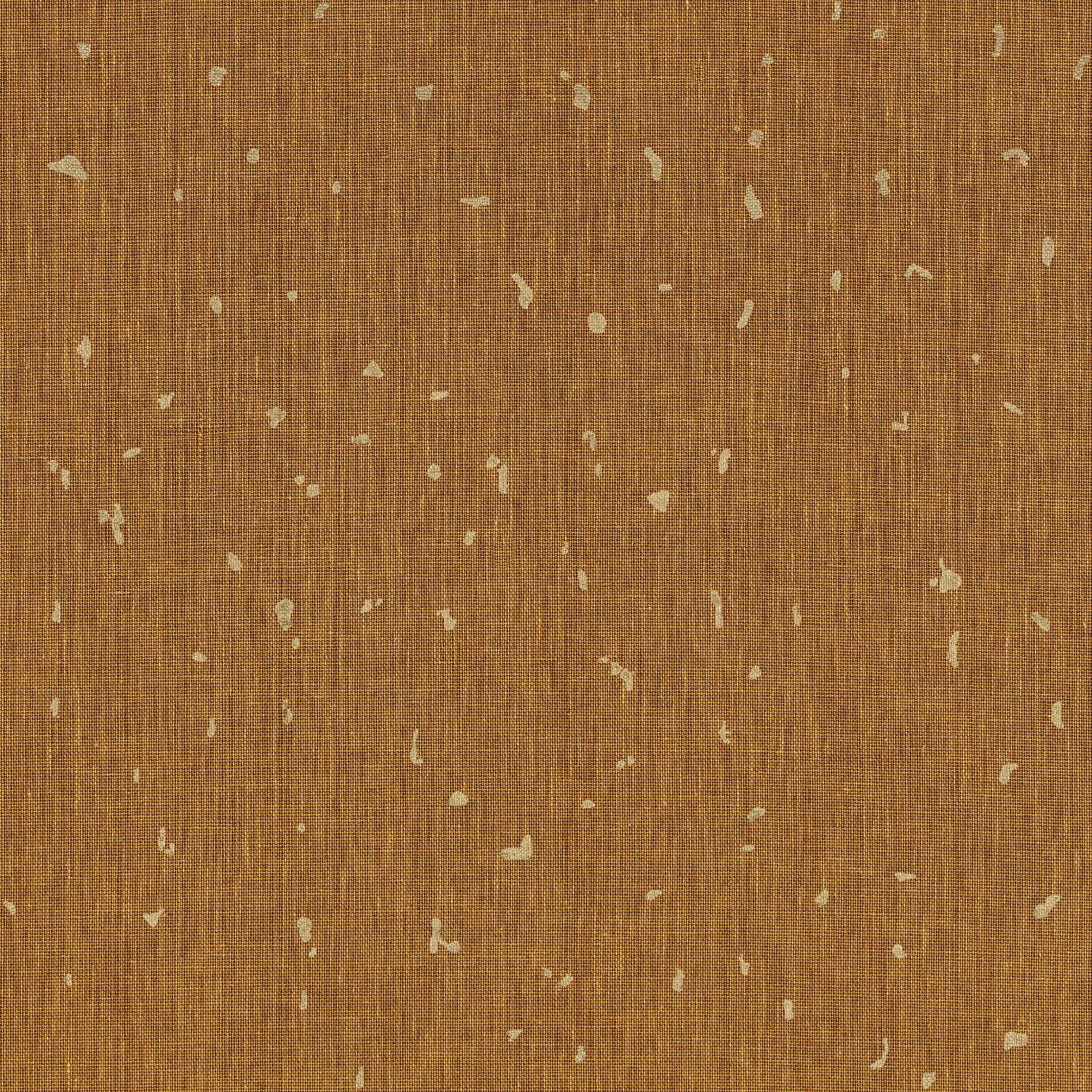 Metallic Textile Wallpaper PEPITE - AMBER Dark Amber