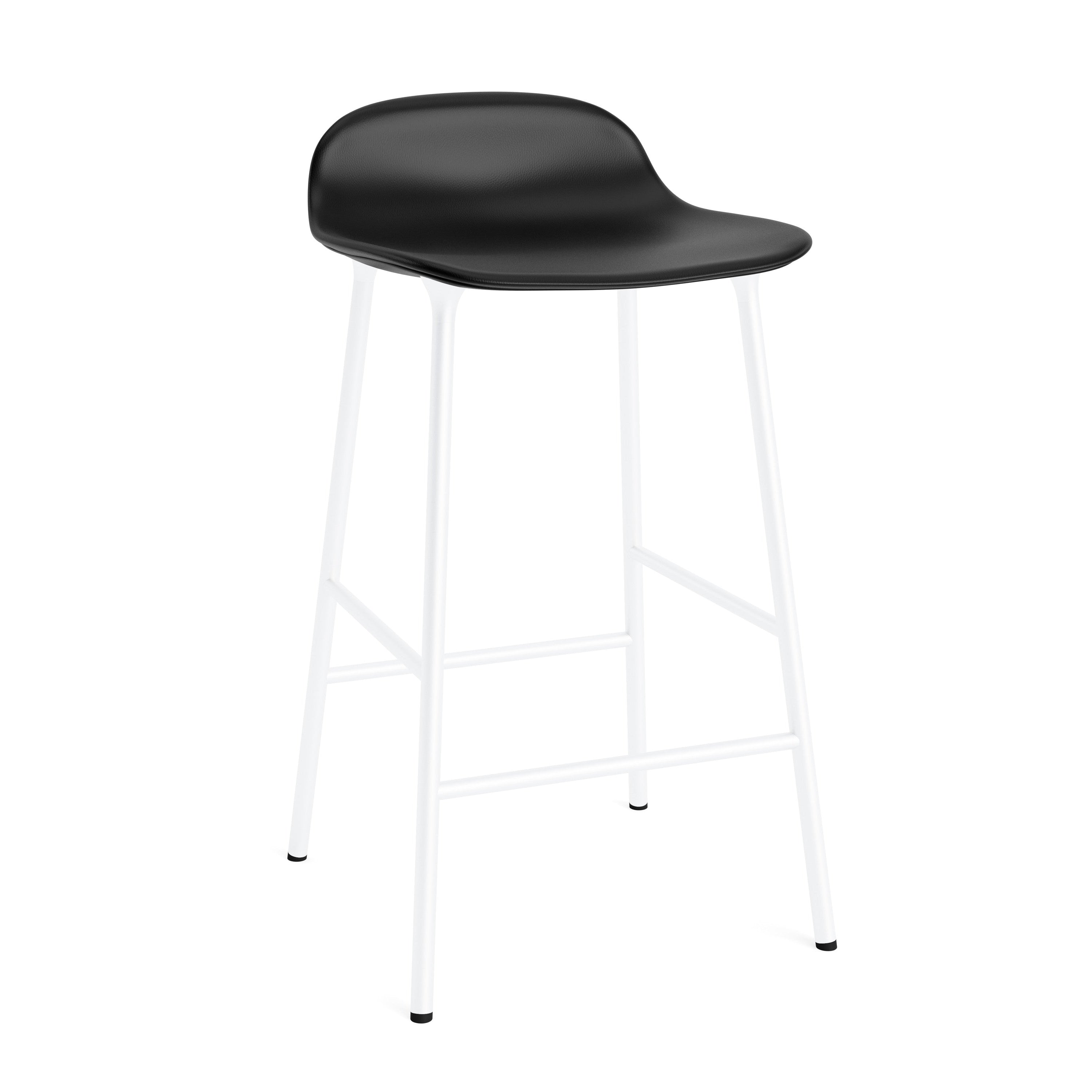 Hoker čalúnený FORM s bielym podstavcom