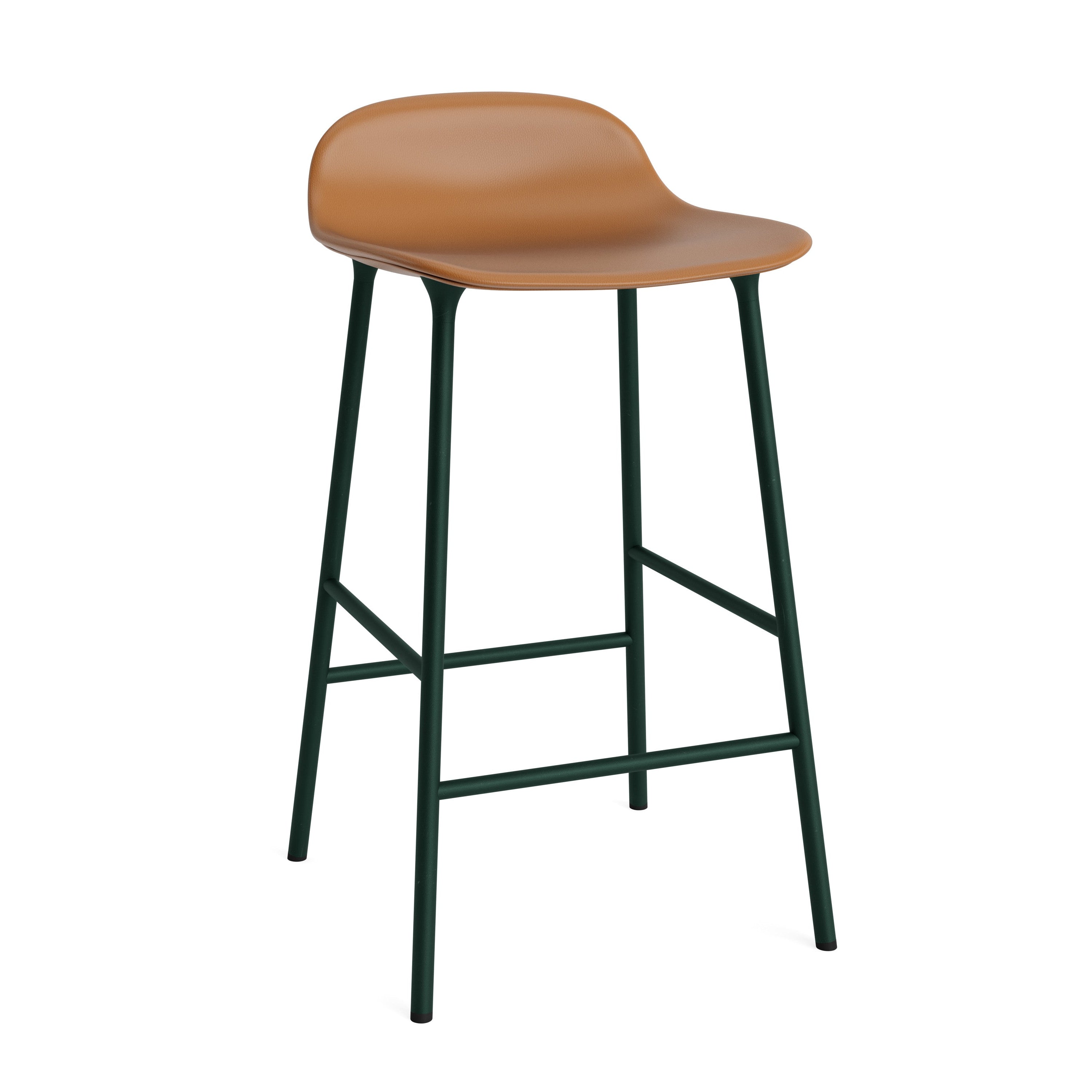 Hoker čalúnený FORM so zeleným podstavcom