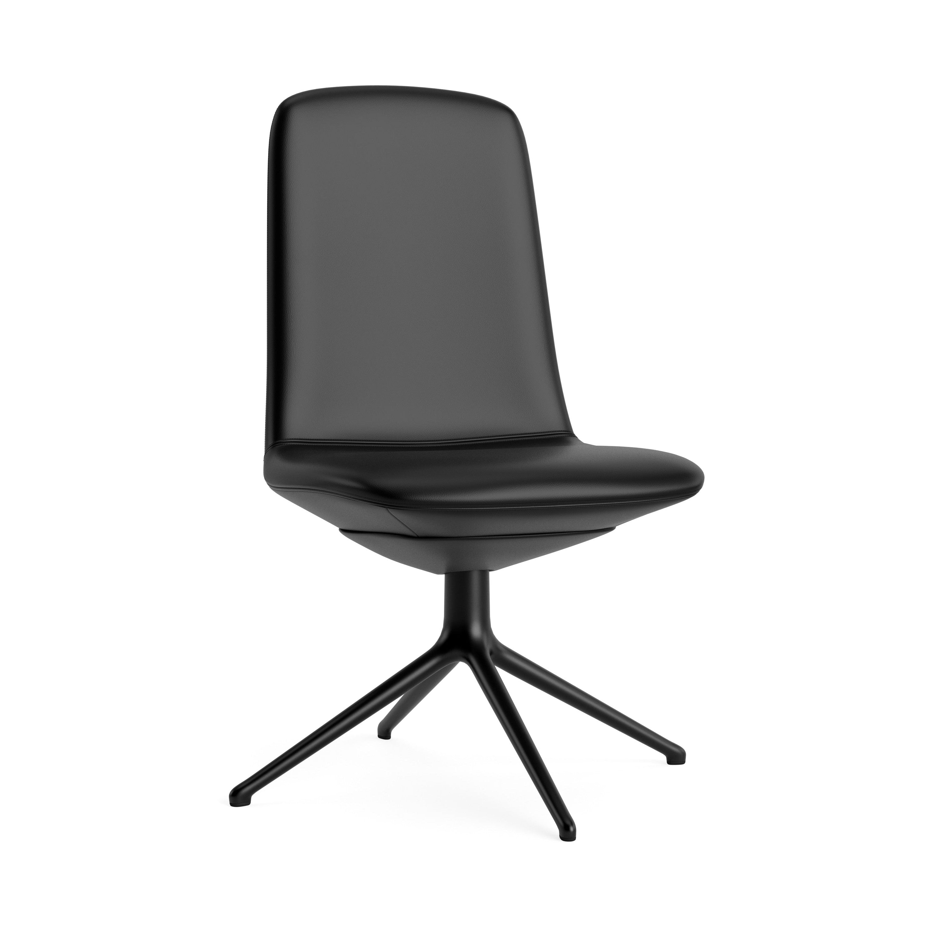 Off low 4l upholstered office chair with a black base