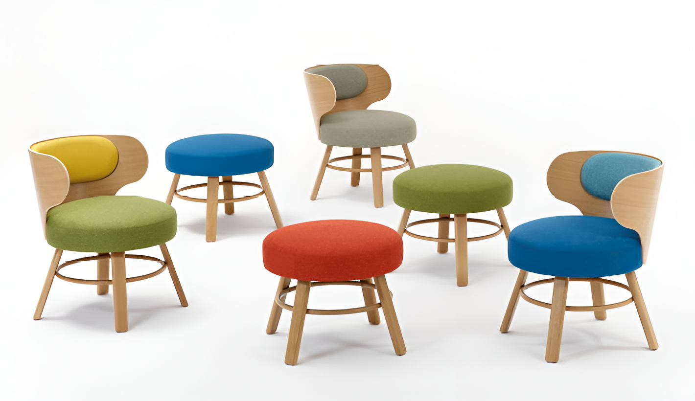 Armchair K2 B-2220 beech wood