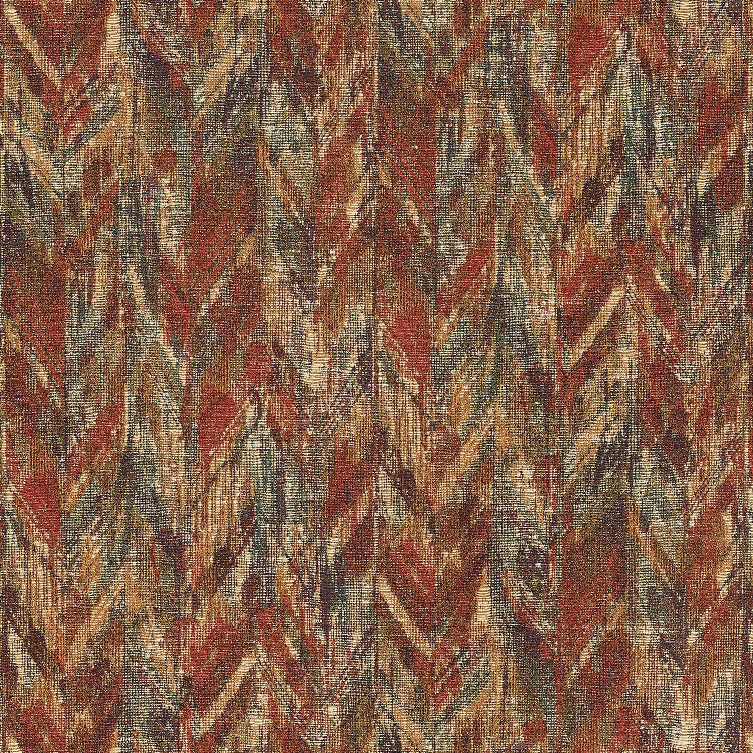 Textilná štruktúrovaná tapeta s abstraktným vzorom ARAPAHO - MULTICOULEURS viacfarebná