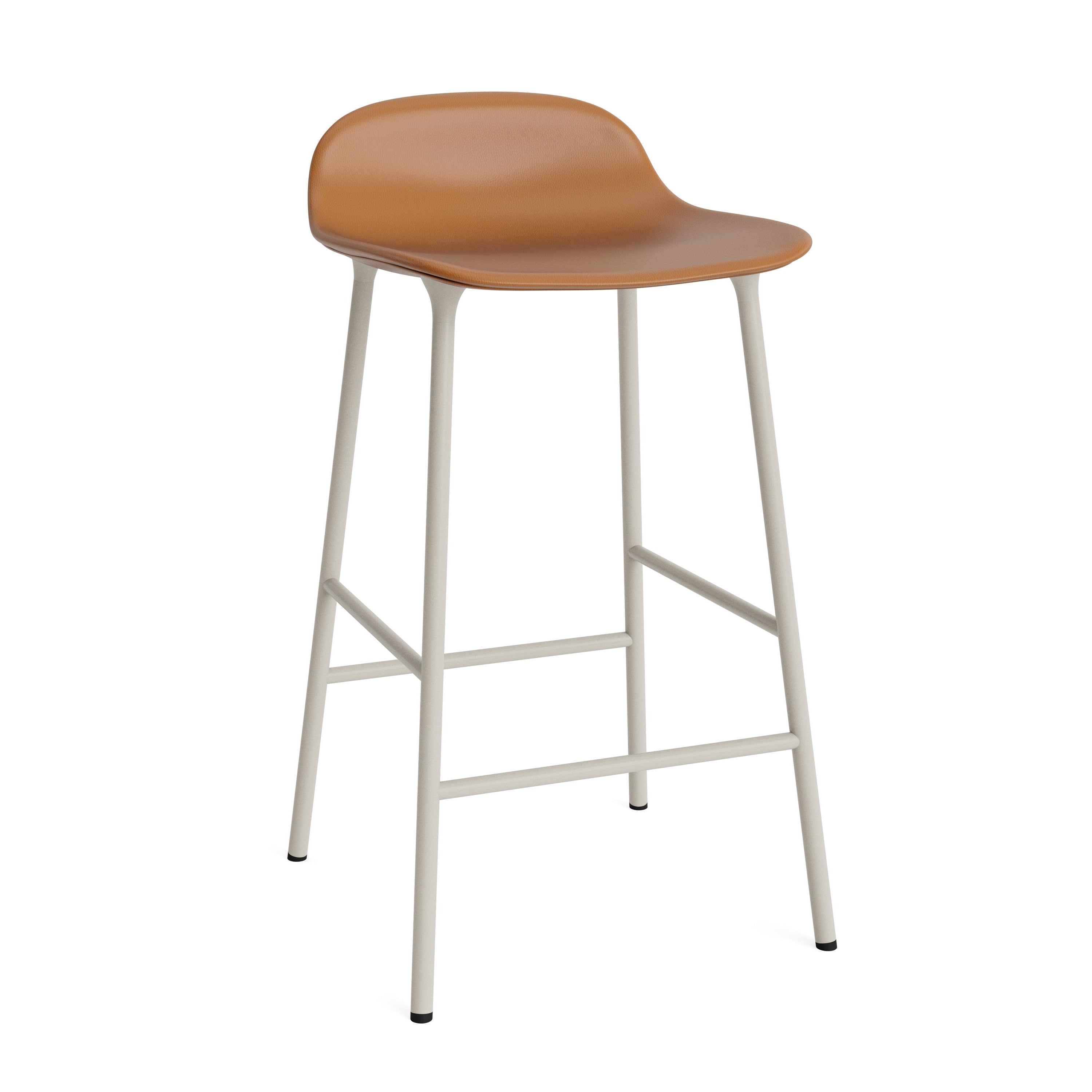 Hoker čalúnený FORM s jasnosivým podstavcom