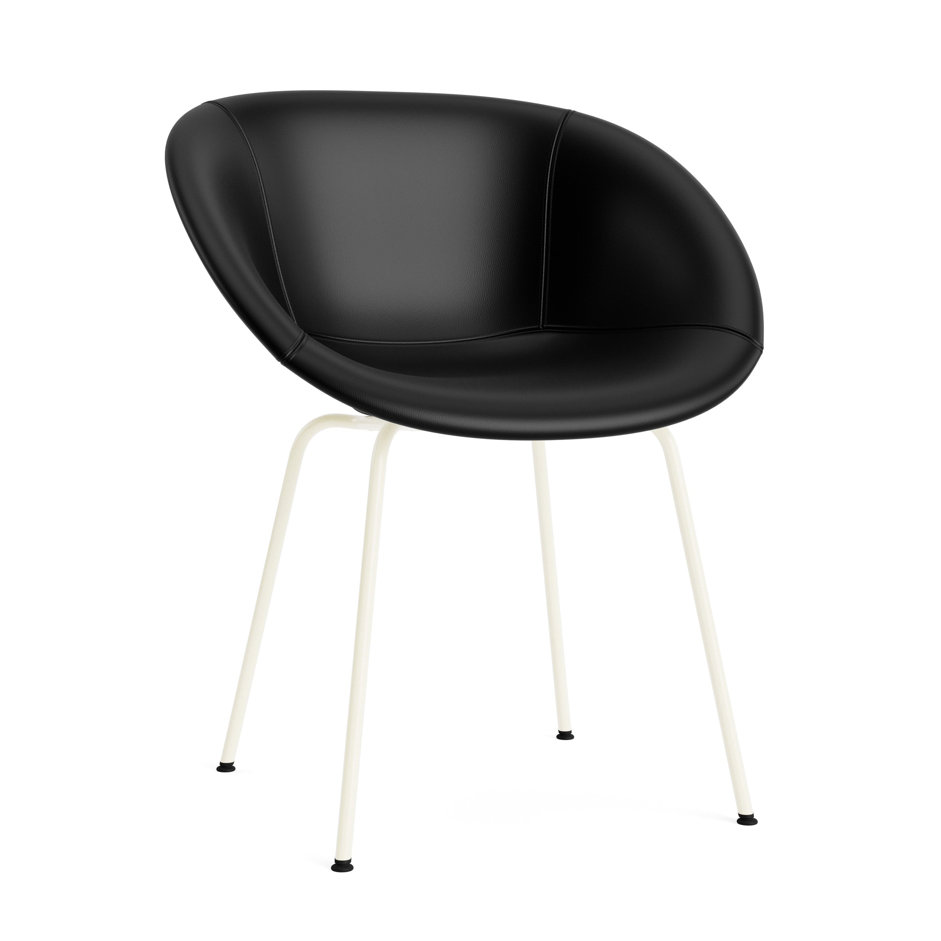 Čalúnené kreslo MAT s krémovým podstavcom