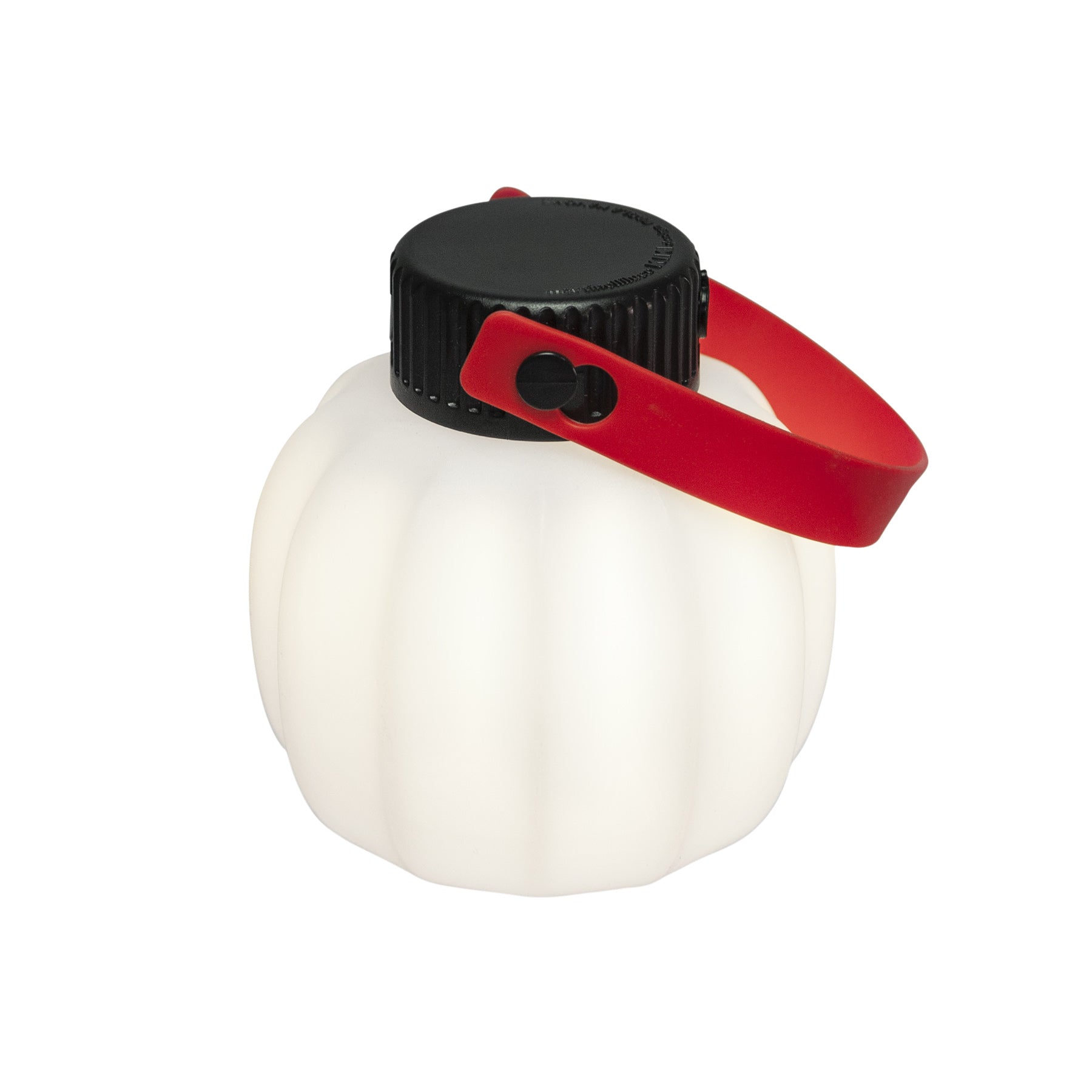 Prenosná vonkajšia lampa KIKI biela so silikónovým držadlom