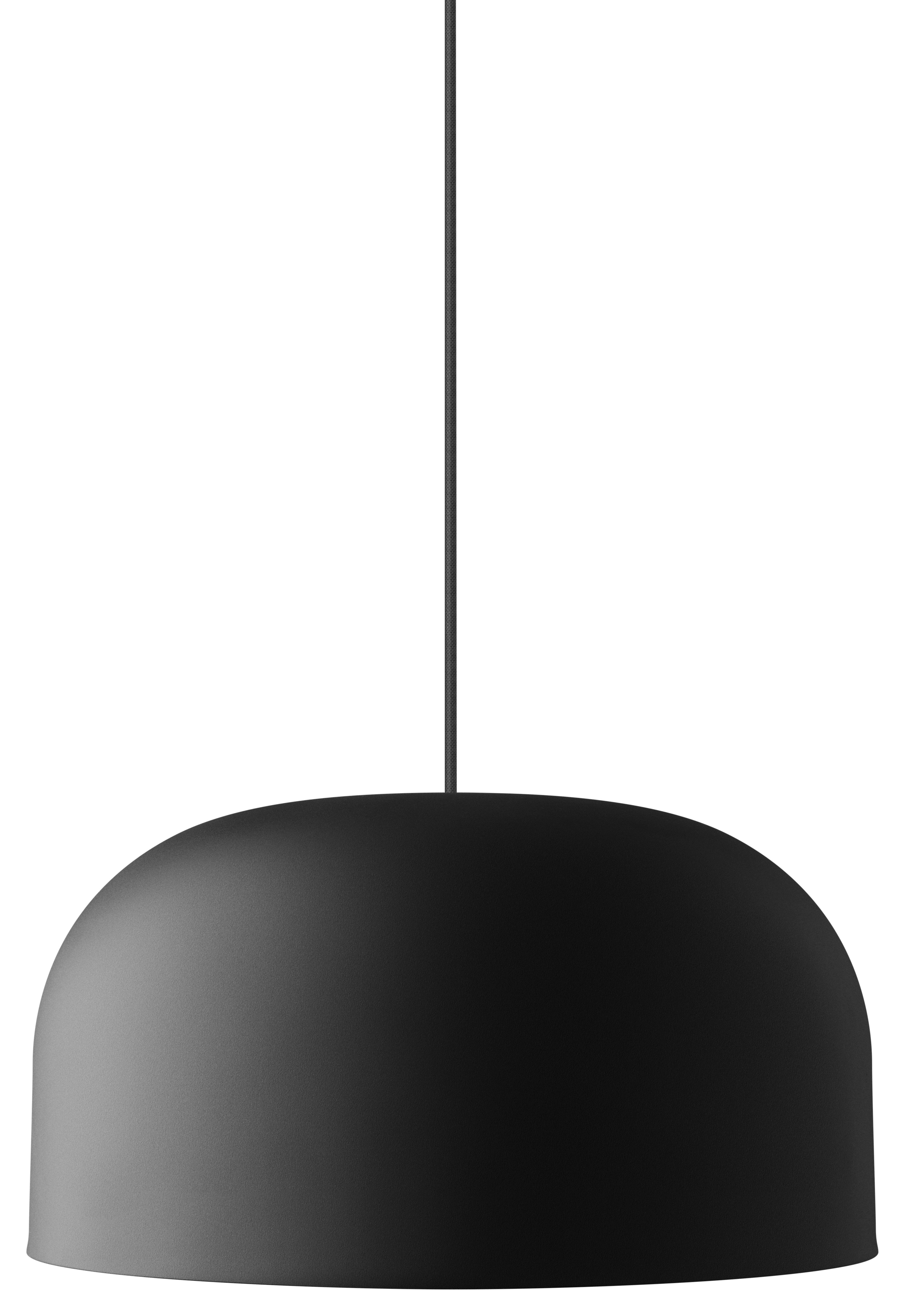 Závesná lampa QUAY čierna