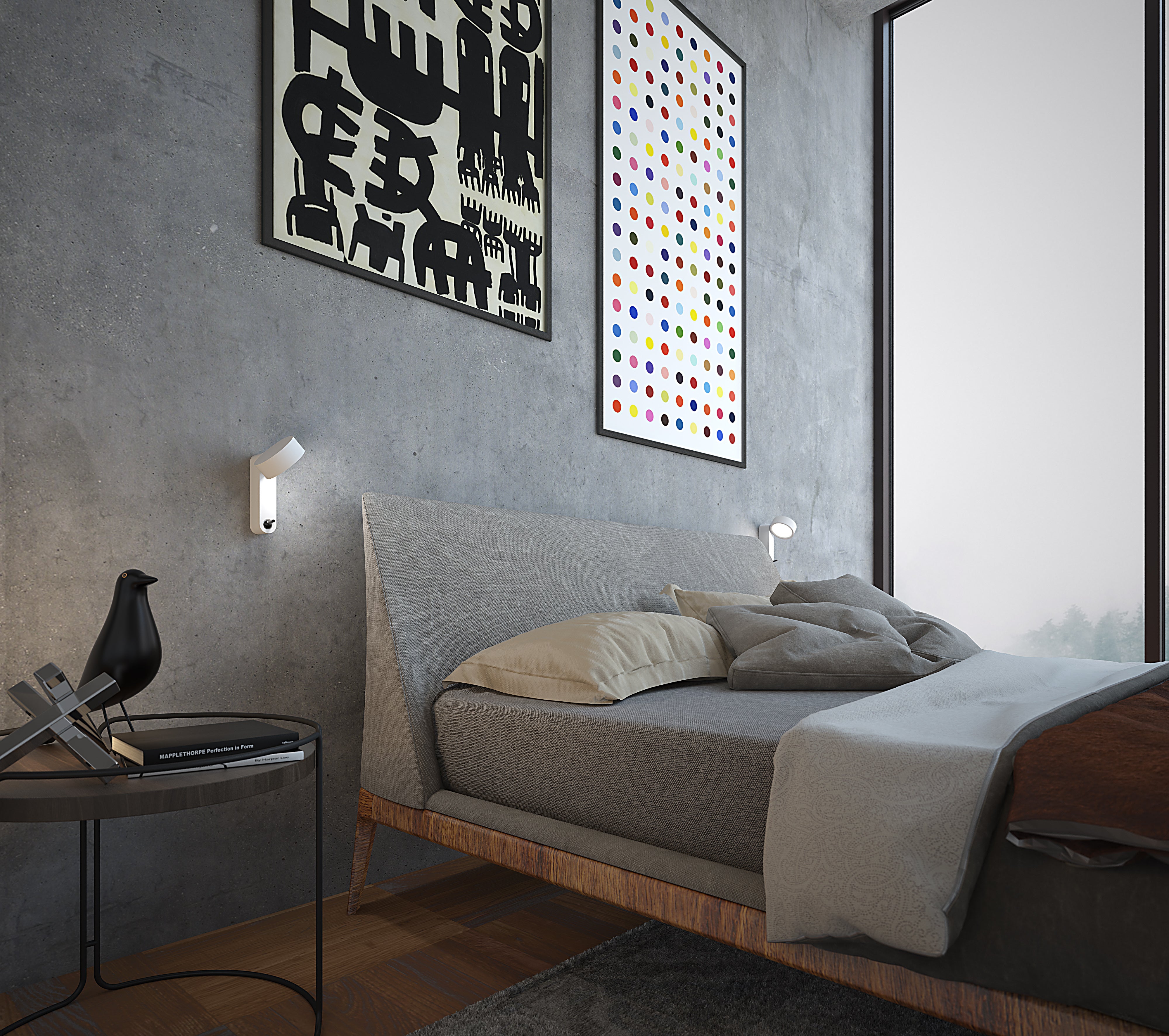TOGGLE White Wall Lamp