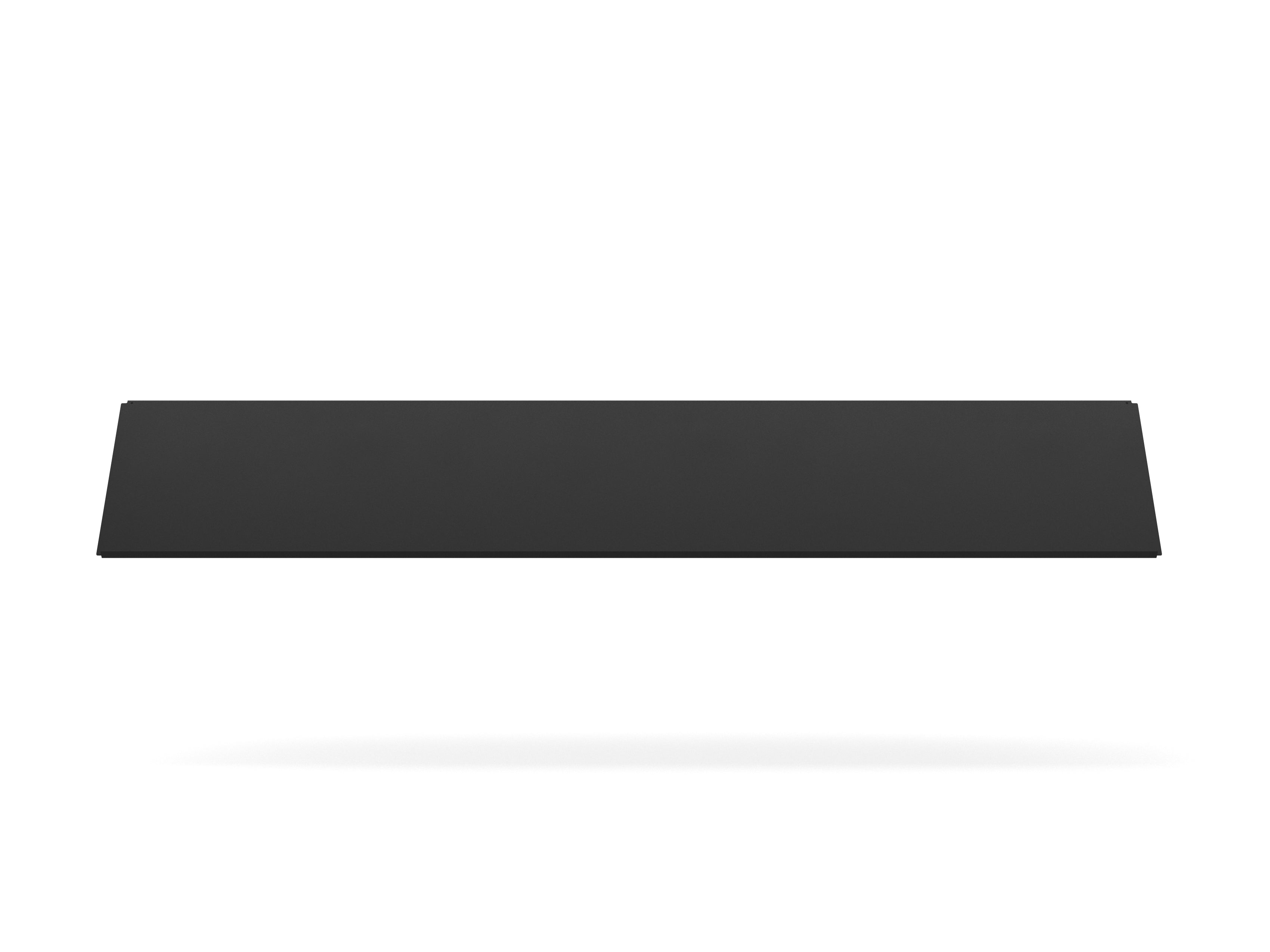 ZET Shelf black oak wood with black frame