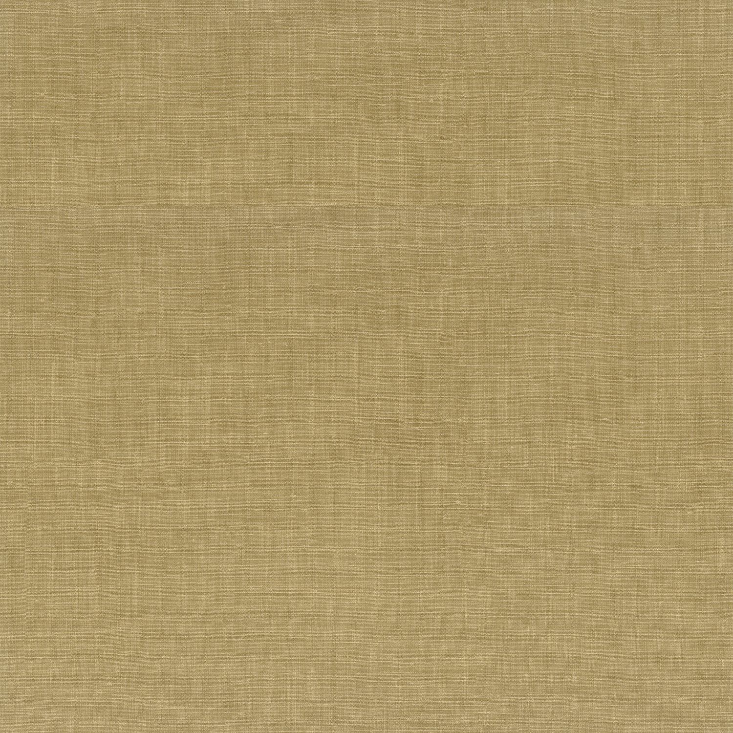 Structural wallpaper resembling linen canvas SHINOK - CHARTREUSE yellow-green