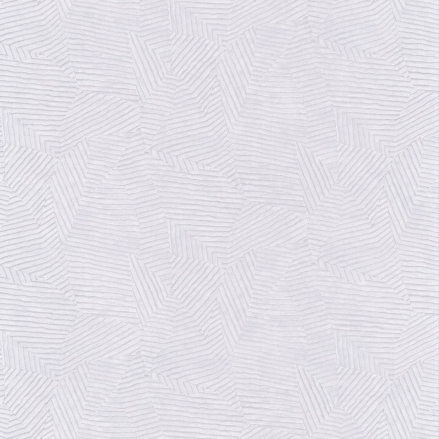 Tapeta so štruktúrou napodobňujúcou listy bambusu SOROA - BLANC PETALE biela