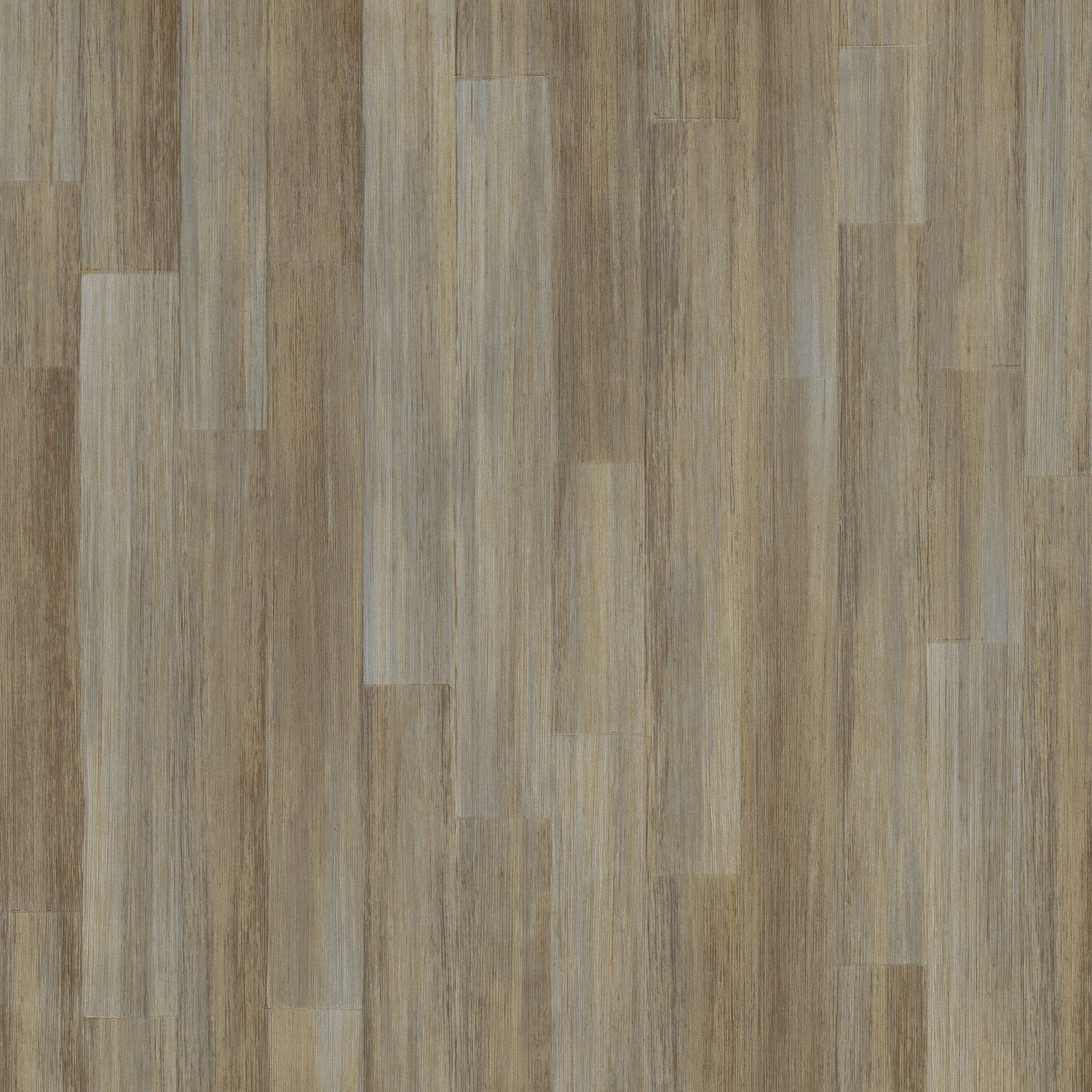Structural wallpaper imitating wooden boards SAPELLI - ASH muted brown