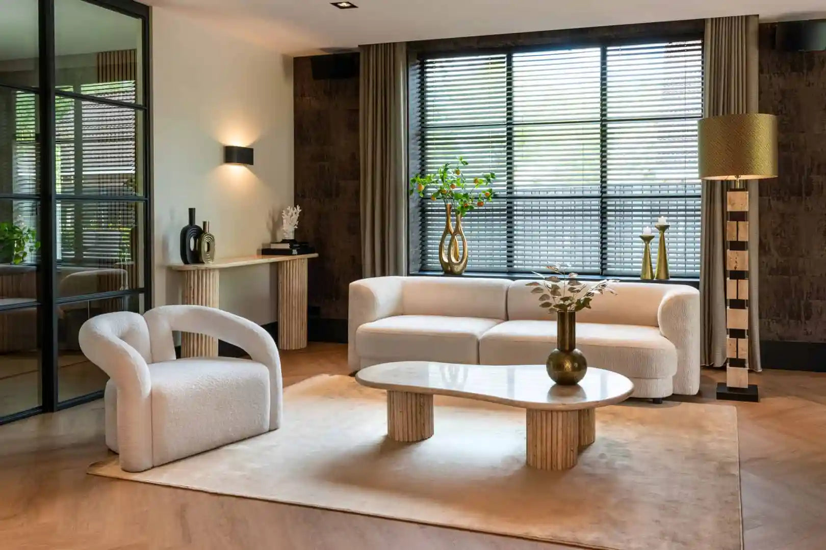 LA CANTERA Console travertine