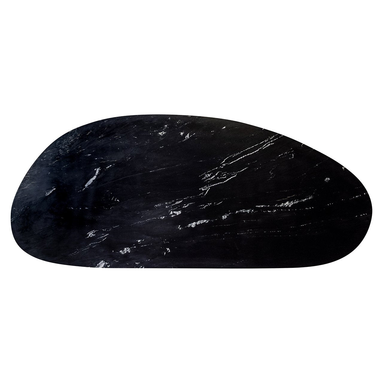 TROCADERO Table Black Marble with Black Base