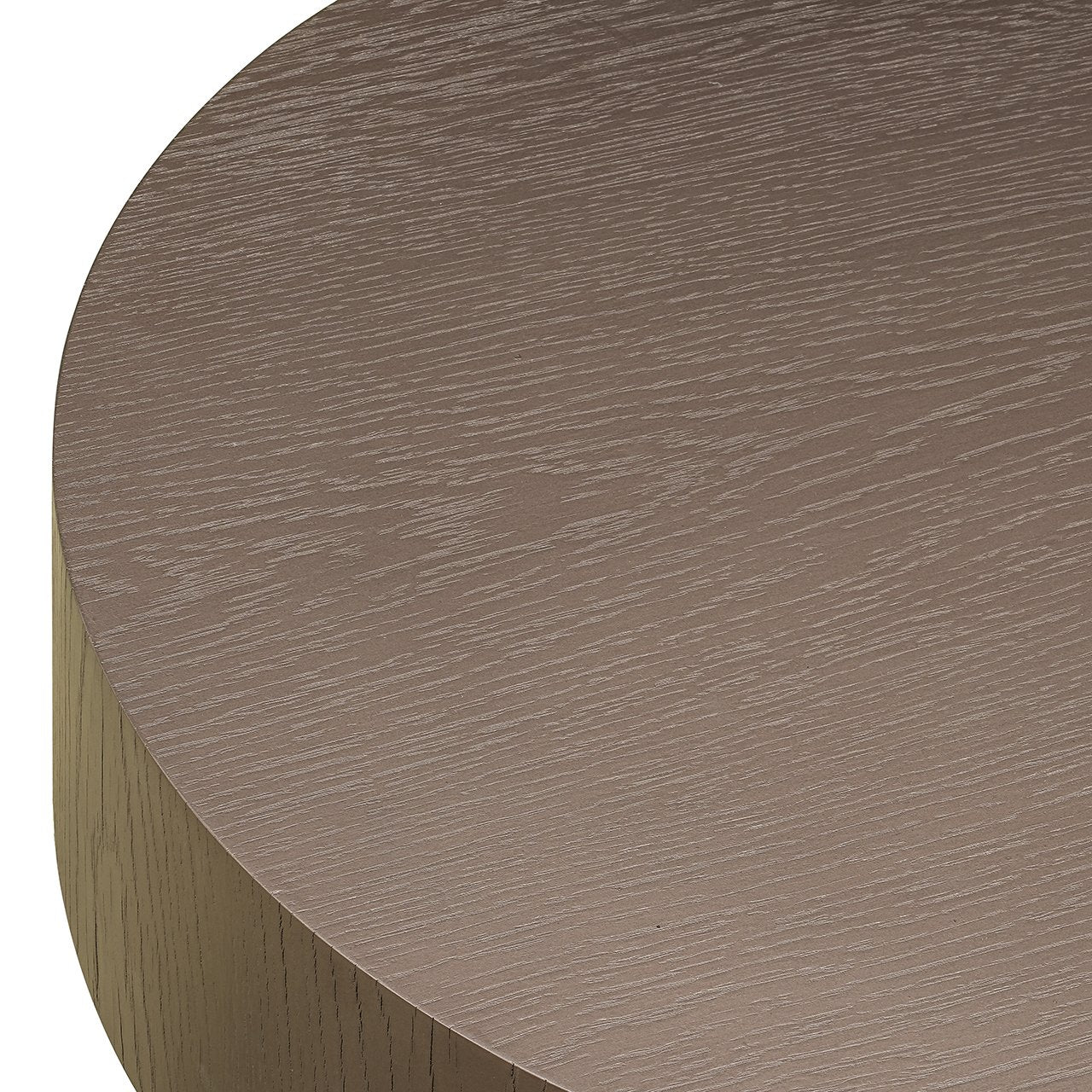 BOGOR Brown Oak Veneer Coffee Table Set