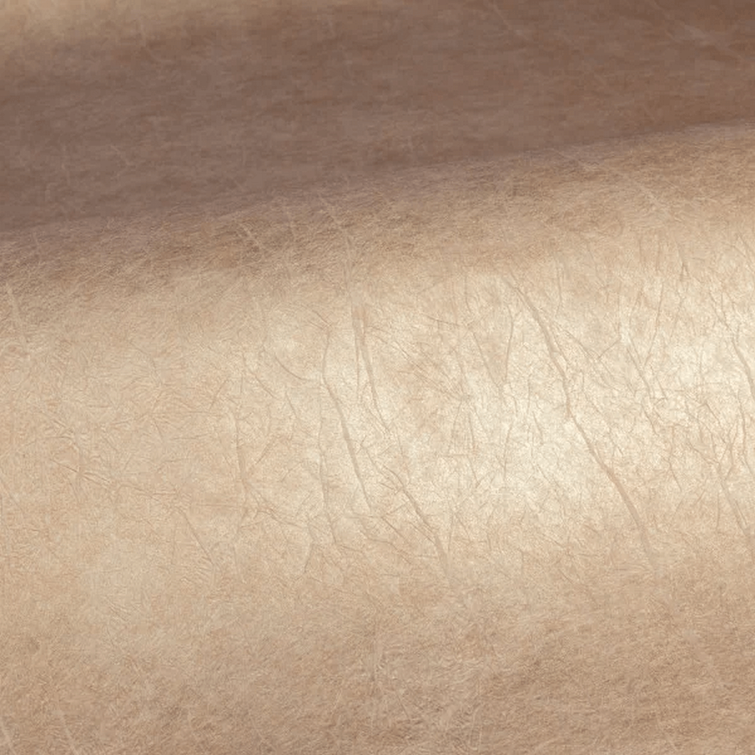 Textilná tapeta so štruktúrou a metalickým efektom s nariasením OXEA - BEIGE POUDRÉ PLATINE béžová platina