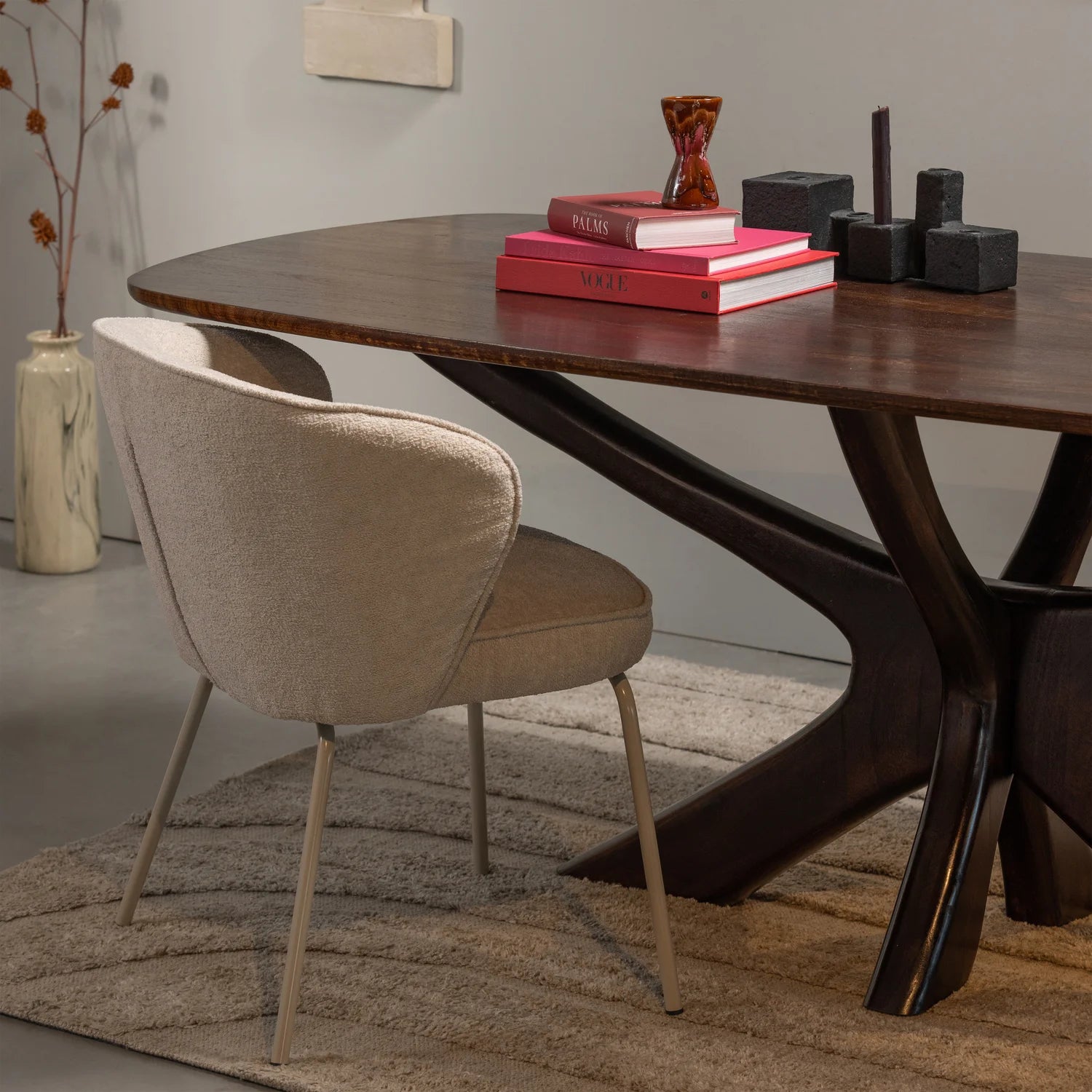 Stolička ADMIT šedobéžová