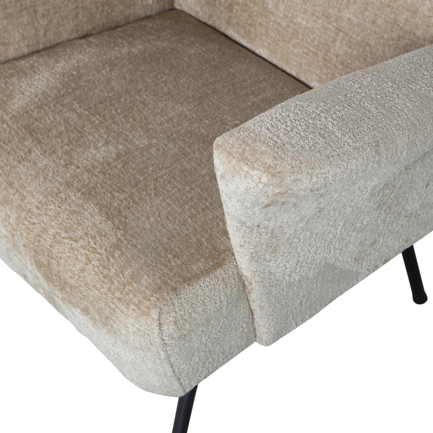 Muse beige armchair