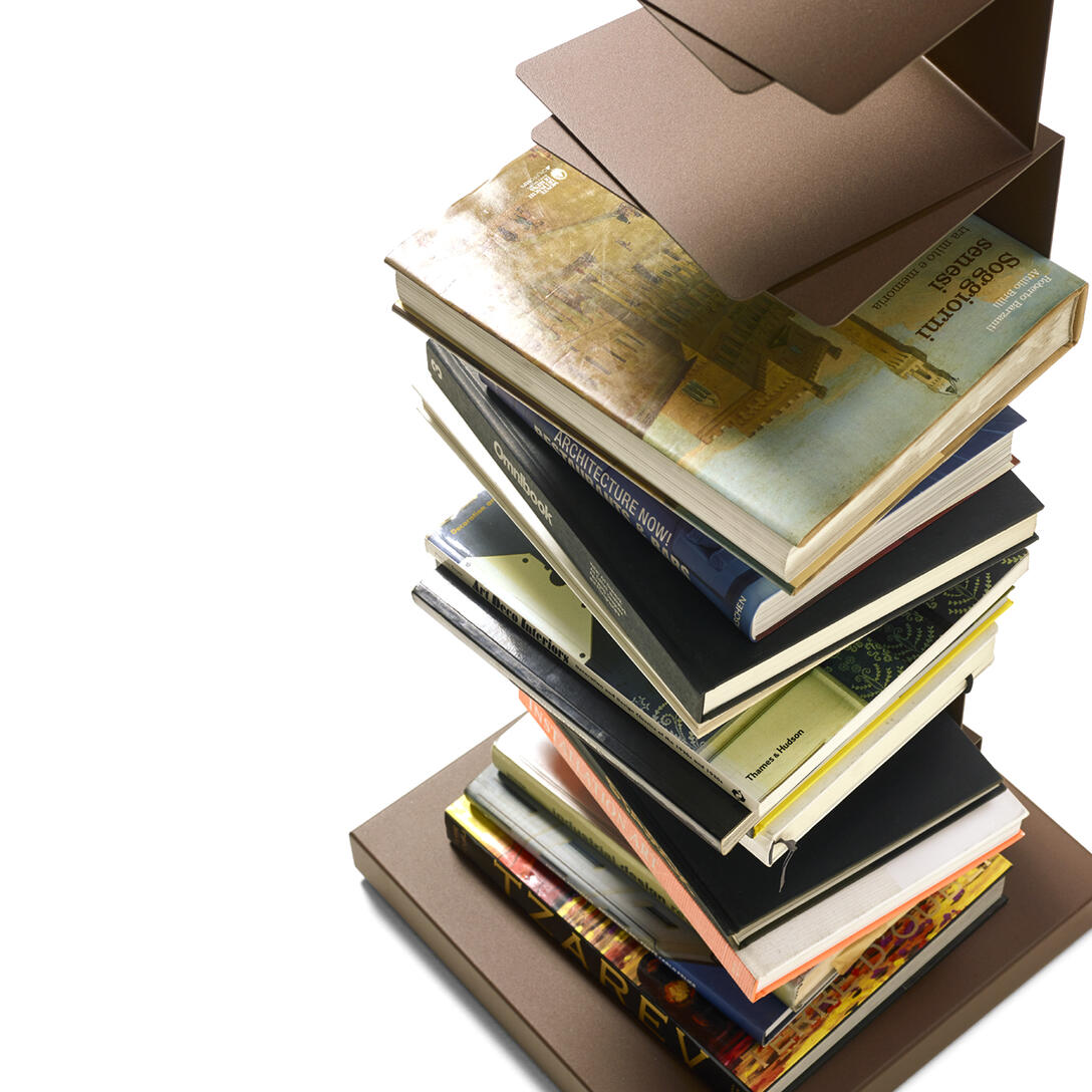 Regál PTOLOMEO ART hnedý