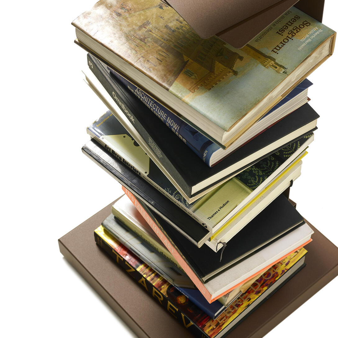 Regál PTOLOMEO ORIGINAL hnedý