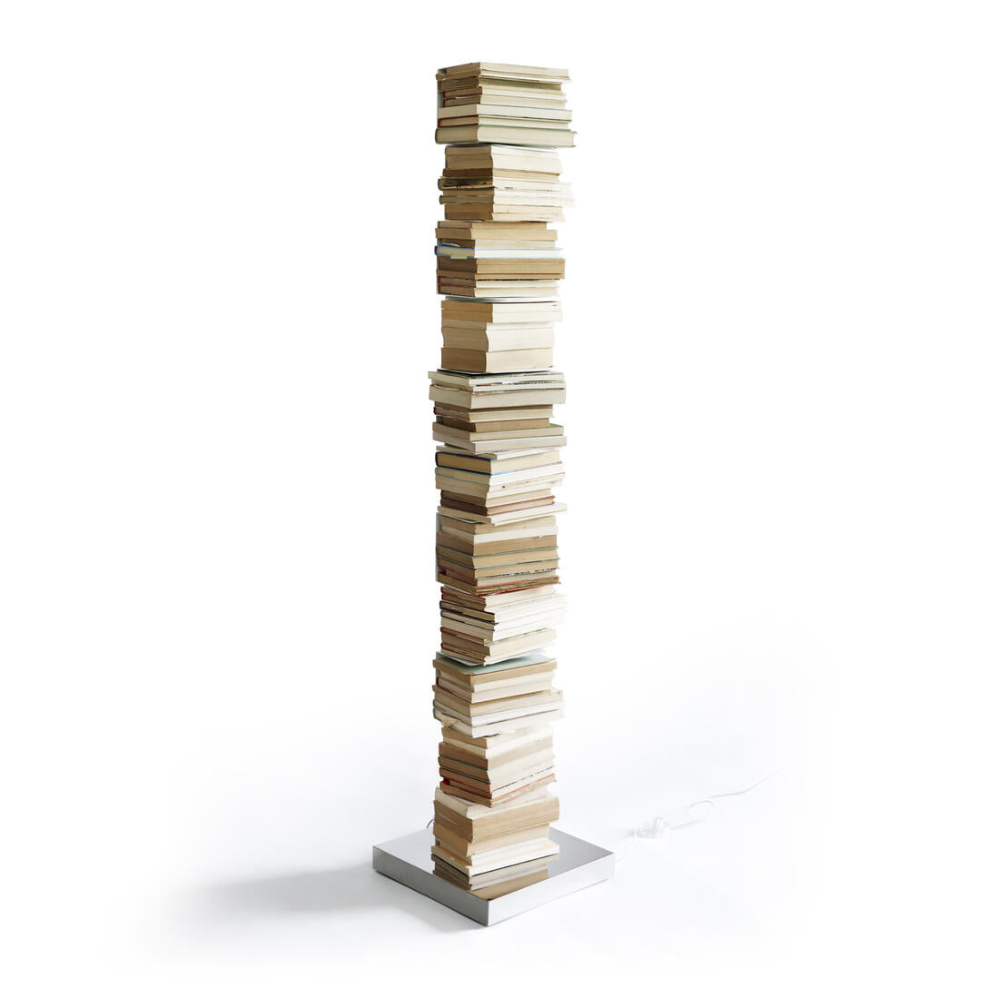 Osvetlený regál PTOLOMEO LUCE z ocele