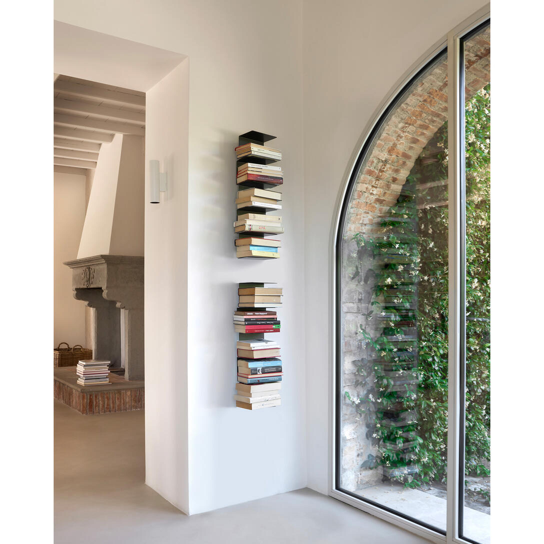 Biely nástenný regál PTOLOMEO