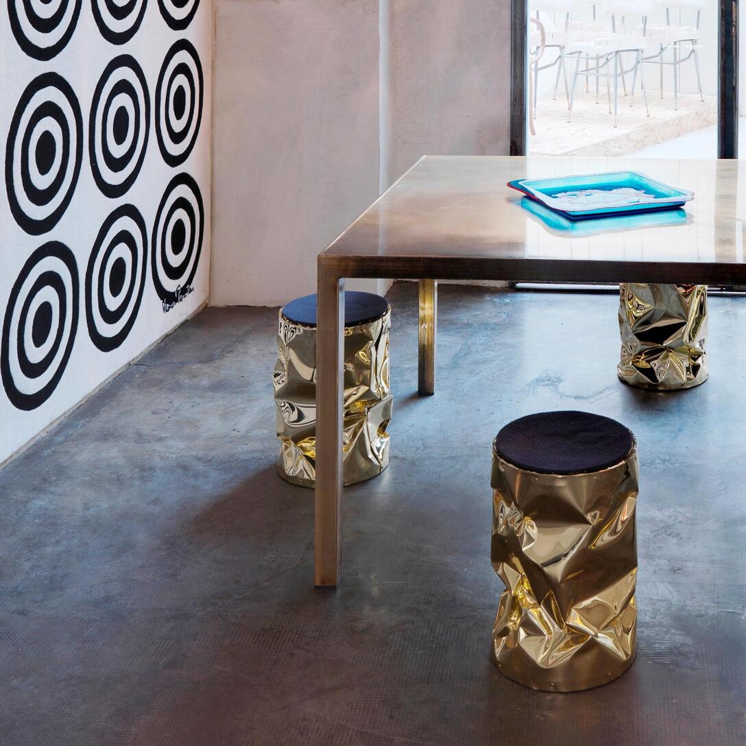 Stolička TAB.U zlatá