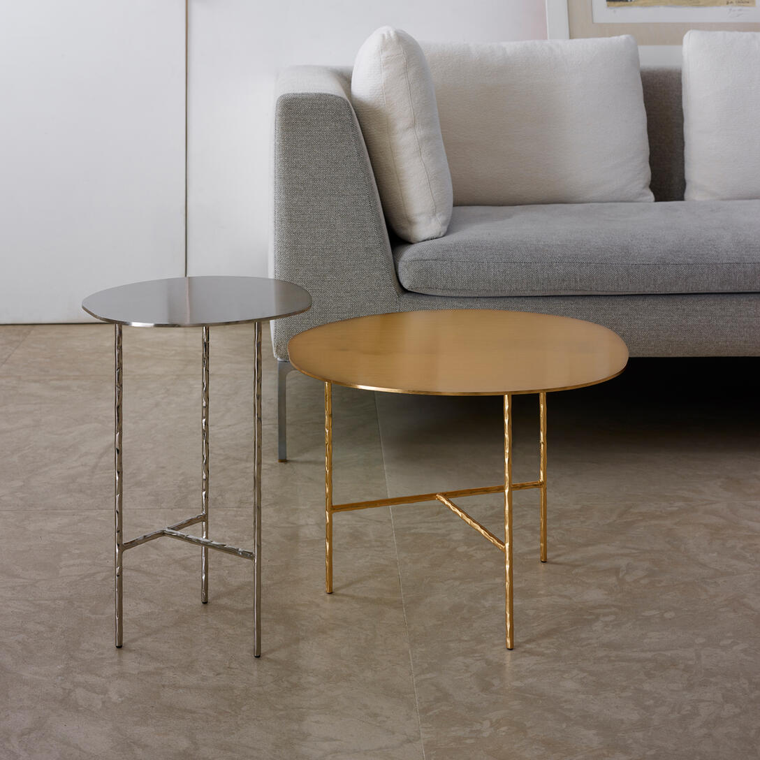 Round Side Table XXX Gold