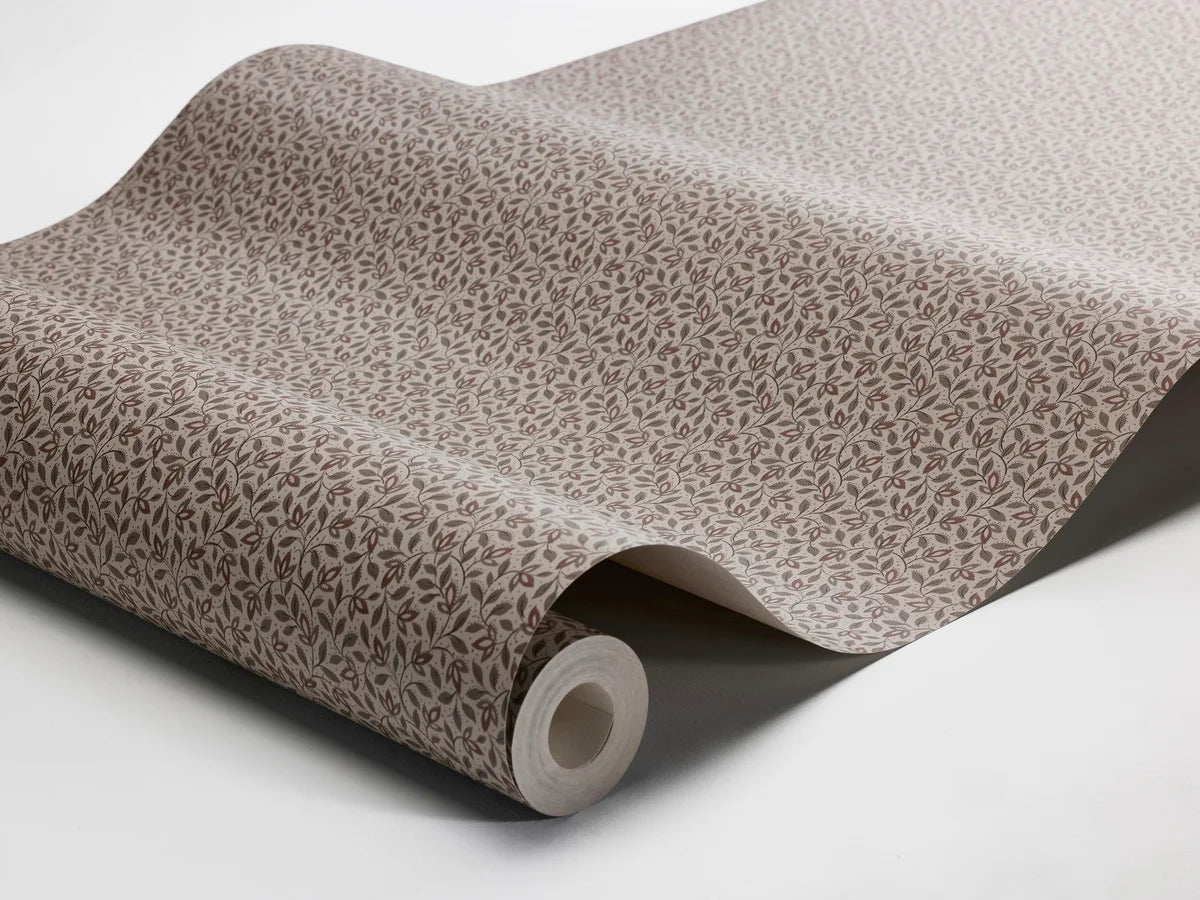 IDA Brown Botanical Pattern Wallpaper