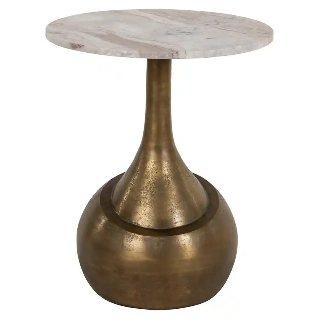 SIA Side Table Antique Gold