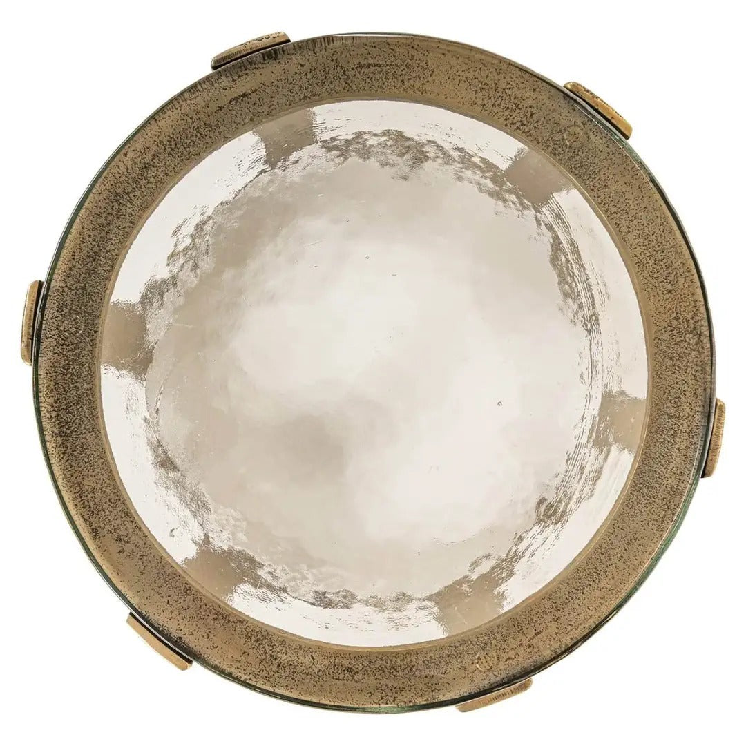 RIXO Aged Gold Side Table