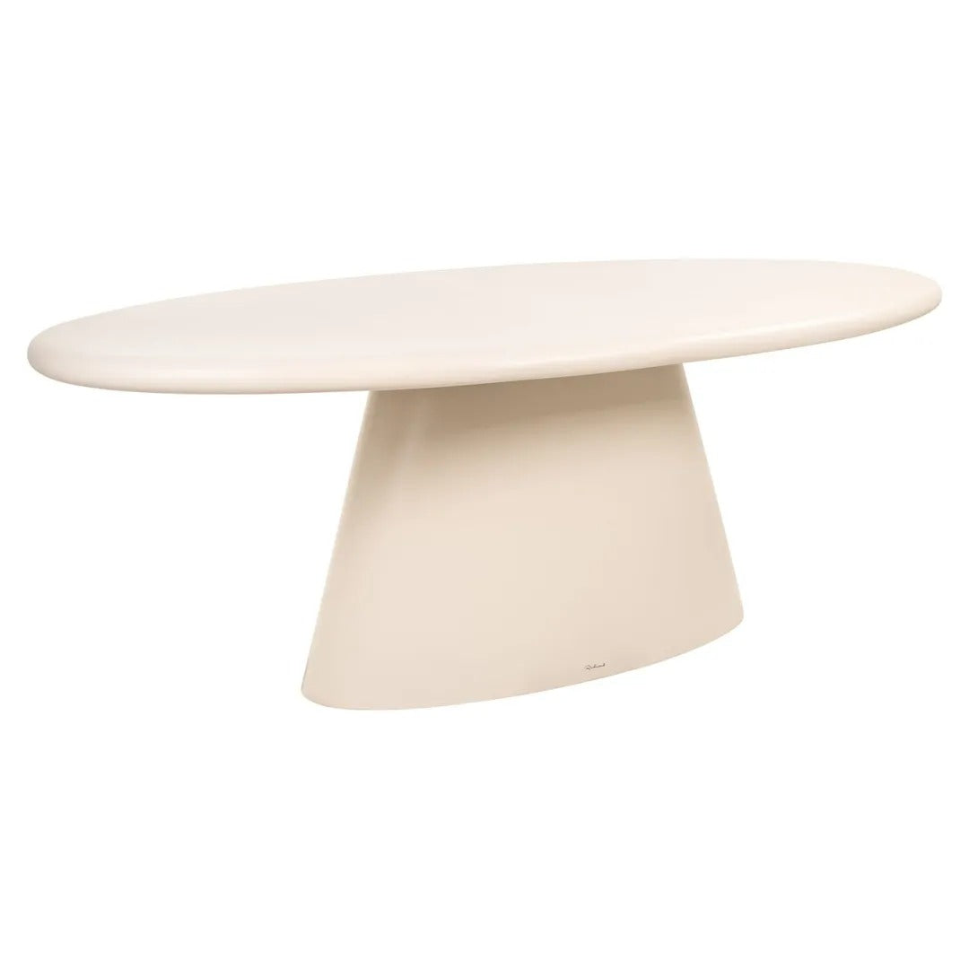 Oval Outdoor Table URBAN BLOOM Sand