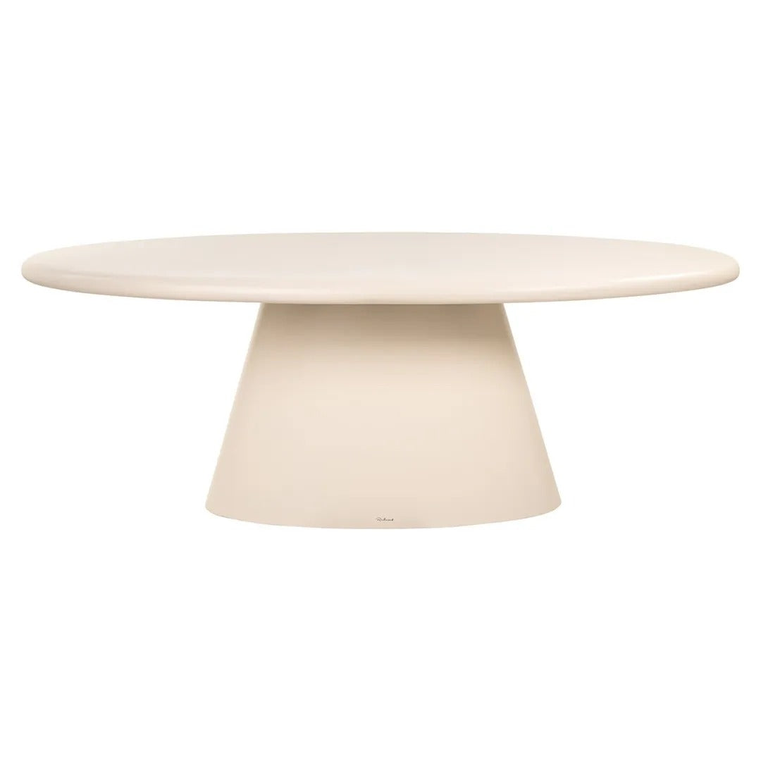 Oval Outdoor Table URBAN BLOOM Sand